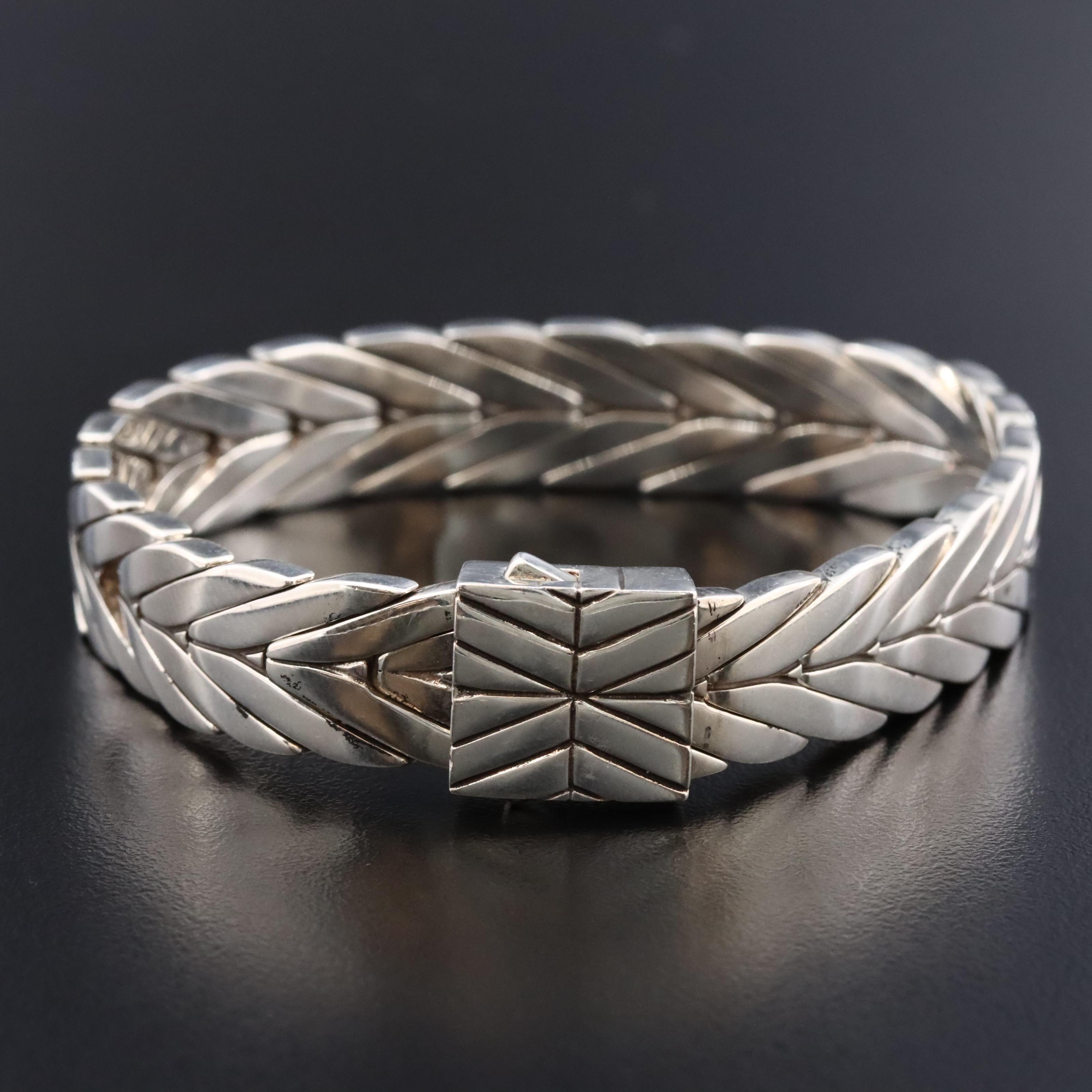 John Hardy Modern Chain Sterling Bracelet