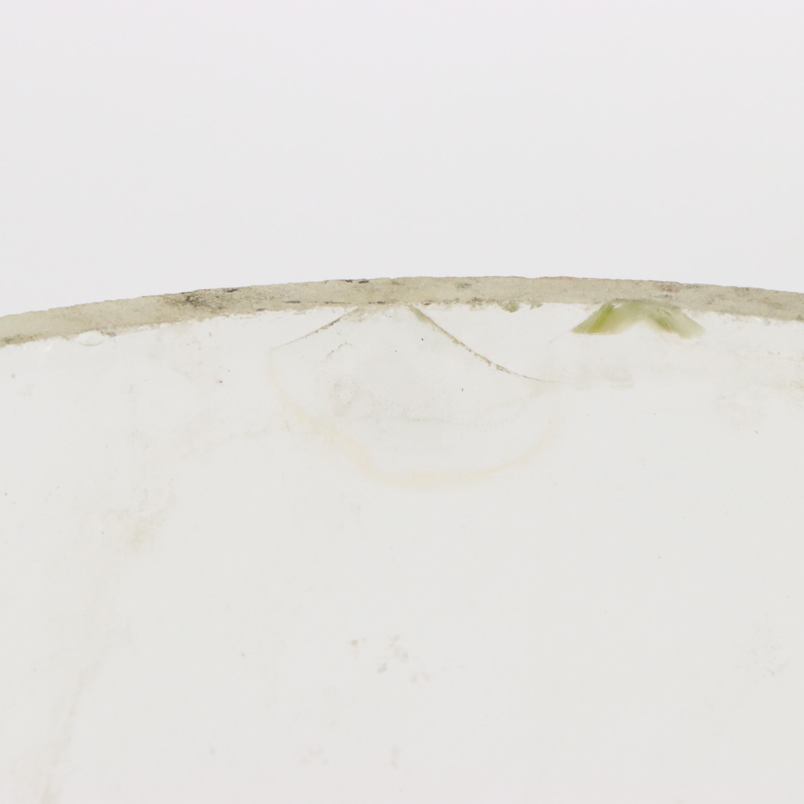 Pair of Clear Glass Wet Cell Battery Jars, Embossed "NX", Early 20th Century