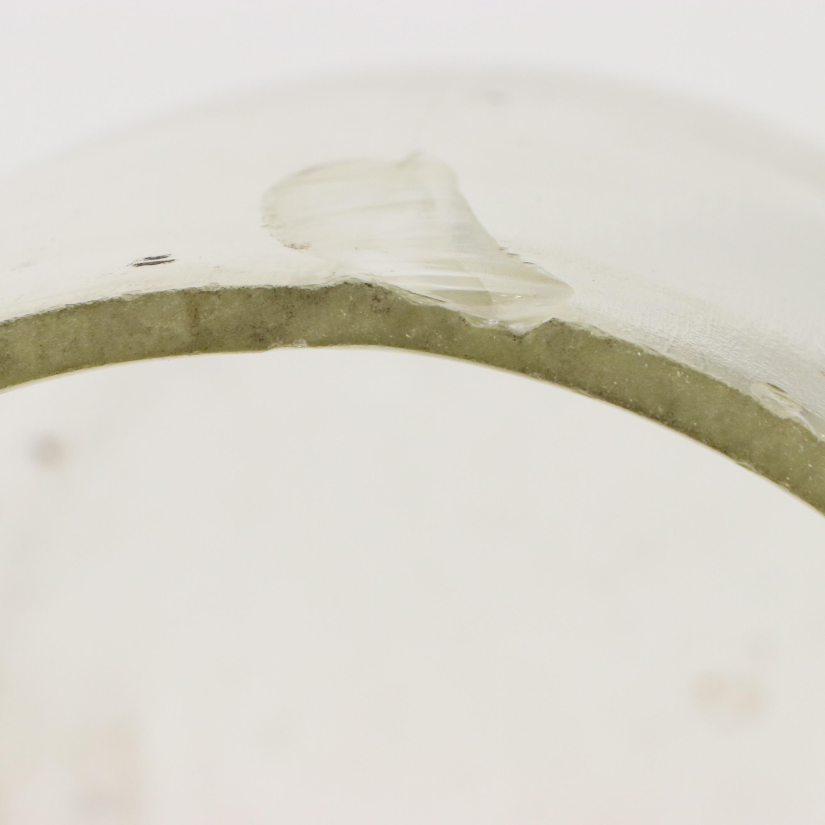 Pair of Clear Glass Wet Cell Battery Jars, Embossed "NX", Early 20th Century