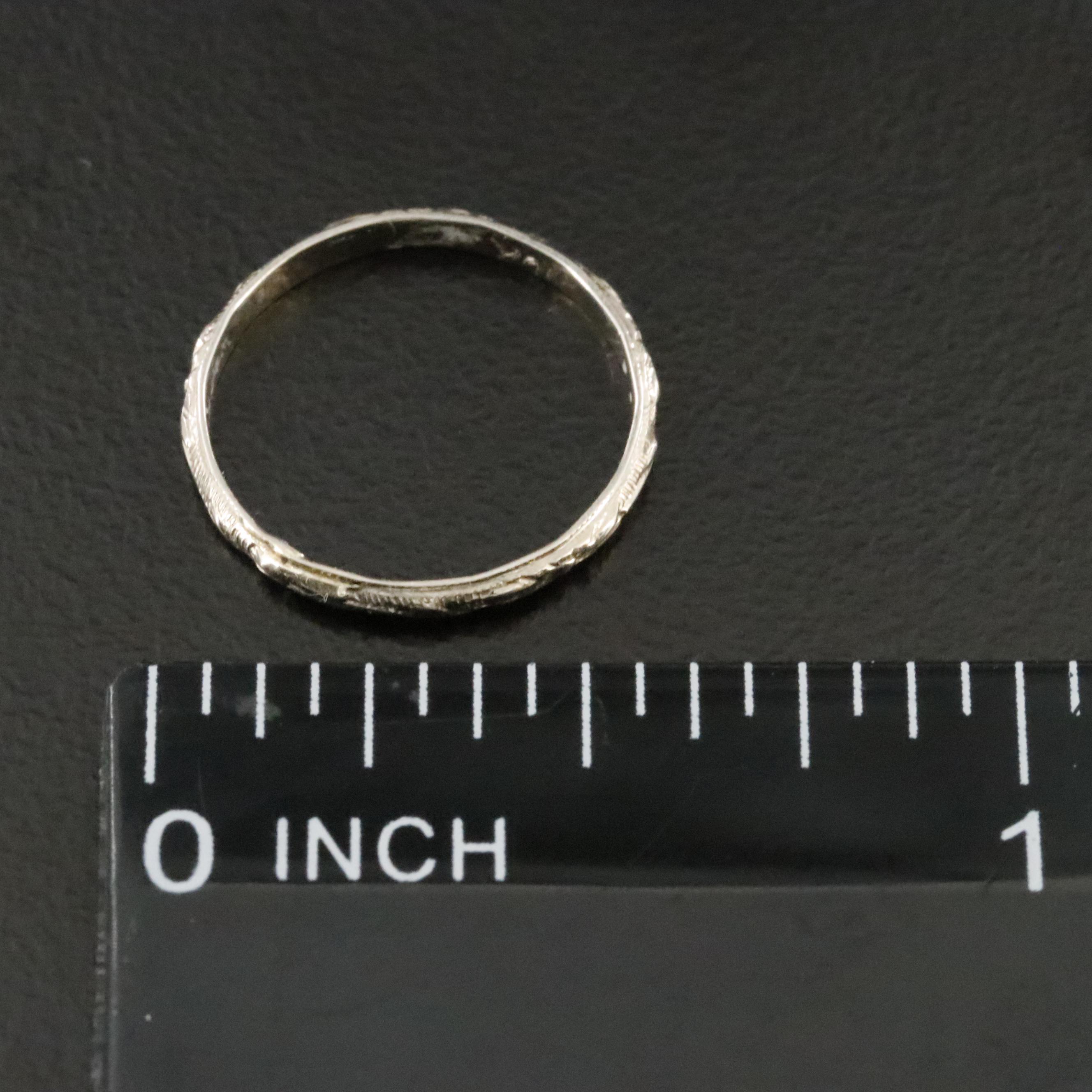 Victorian 10K Baby Rings and Charm Pendant