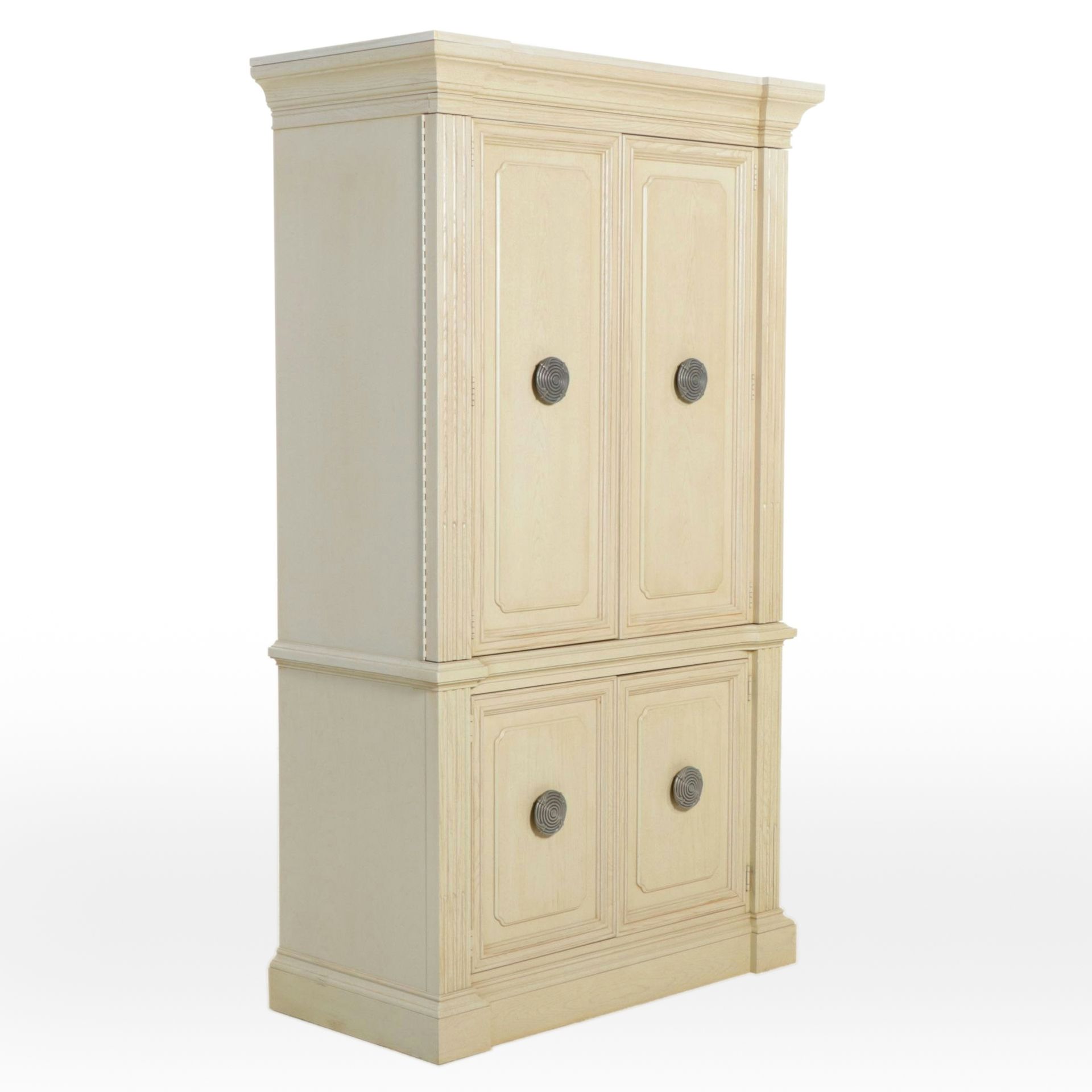 Stanley Furniture Neoclassical Style Television Armoire