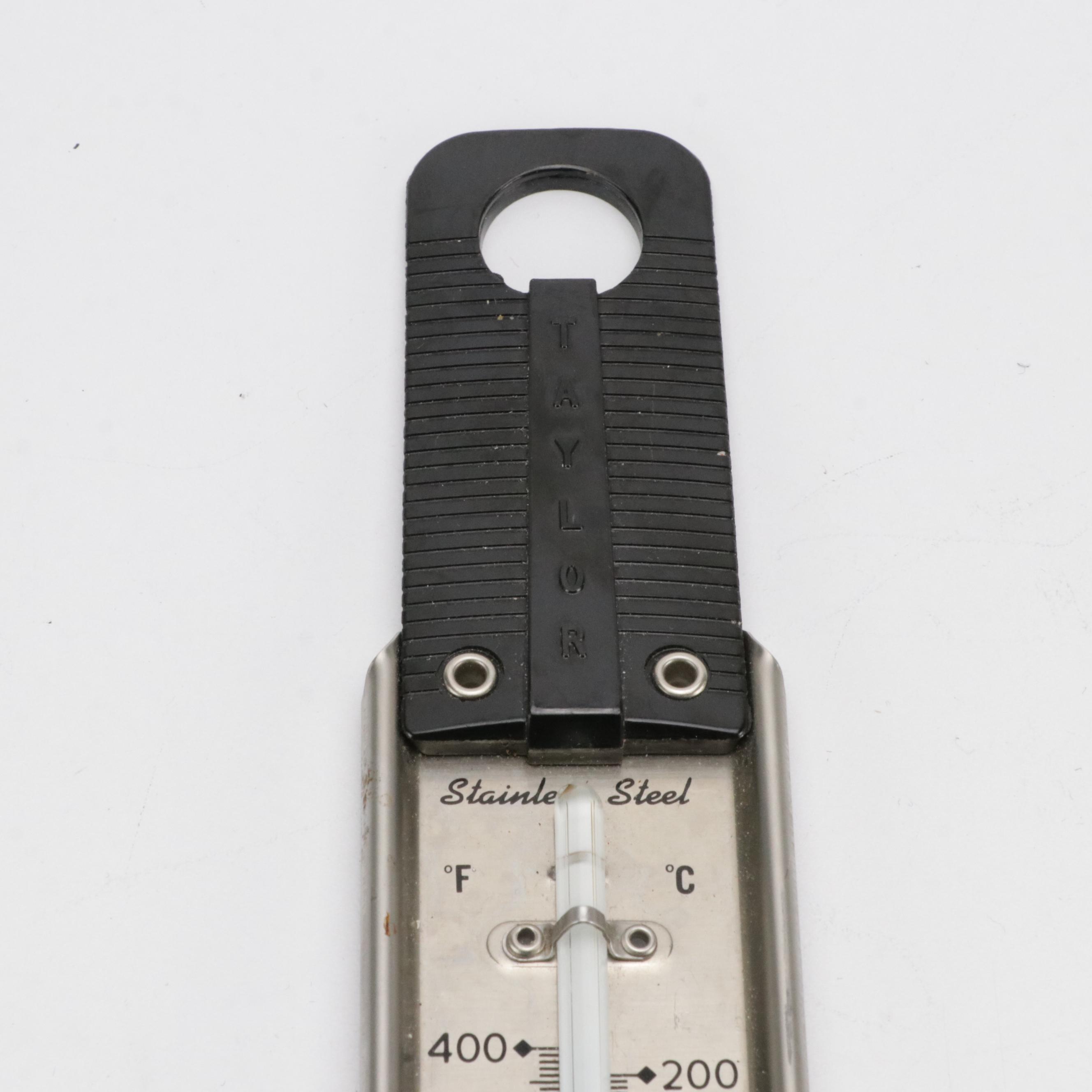 Cotton Aprons, Stainless Food Thermometer, All-Clad Utensil Holder and More