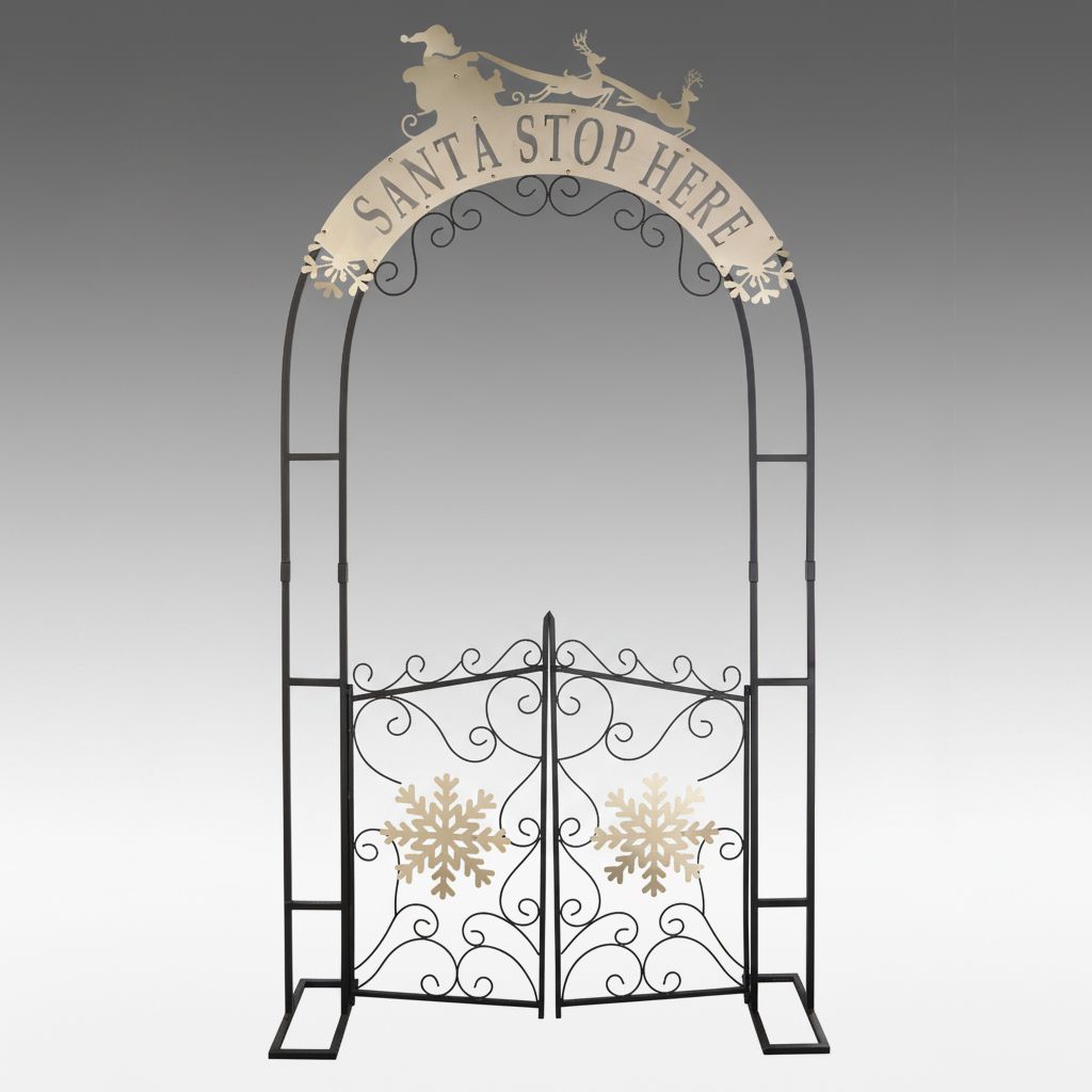 Metal Decorative Christmas Gate