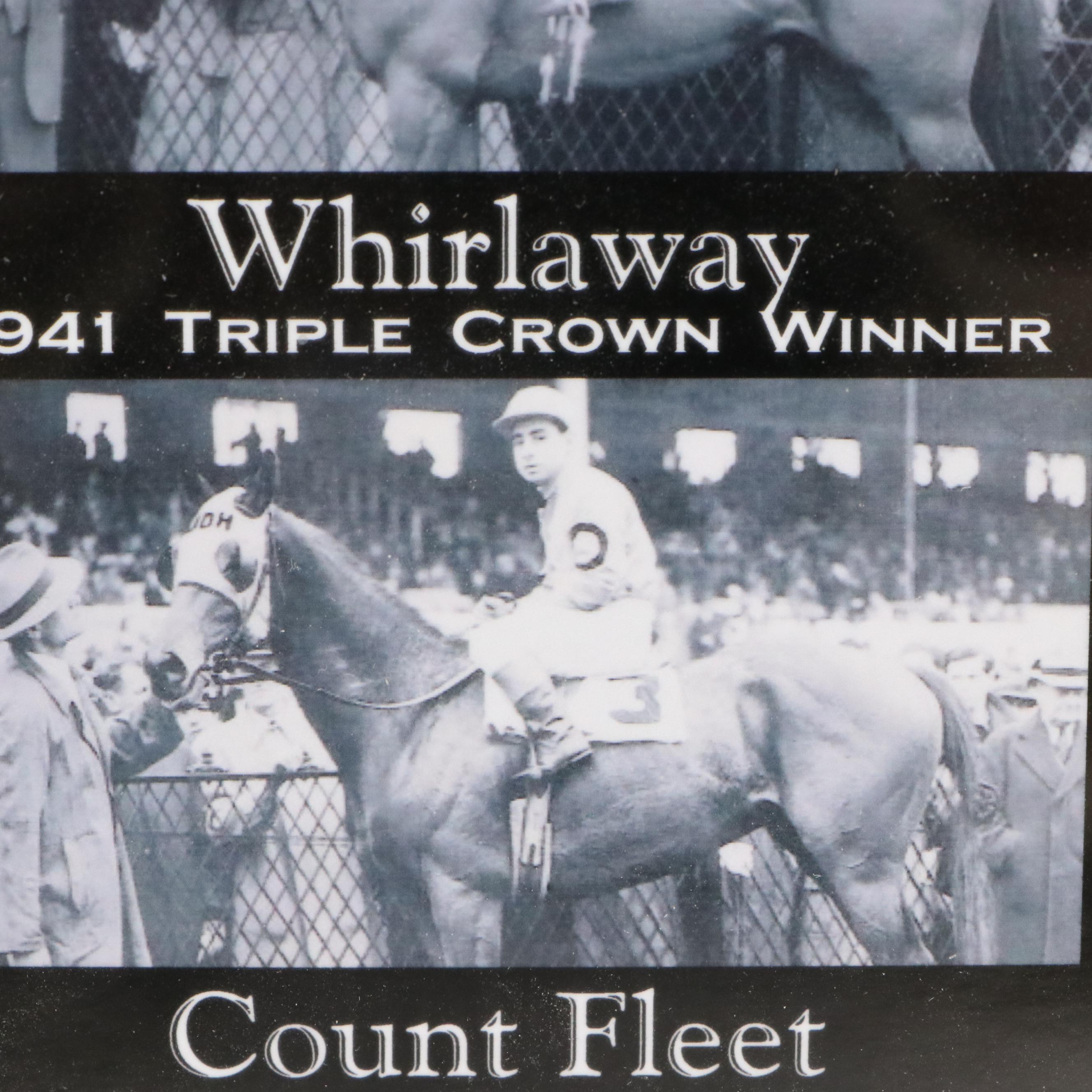 2015 Triple Crown Winner American Pharoah and More in Digital Photo Montage