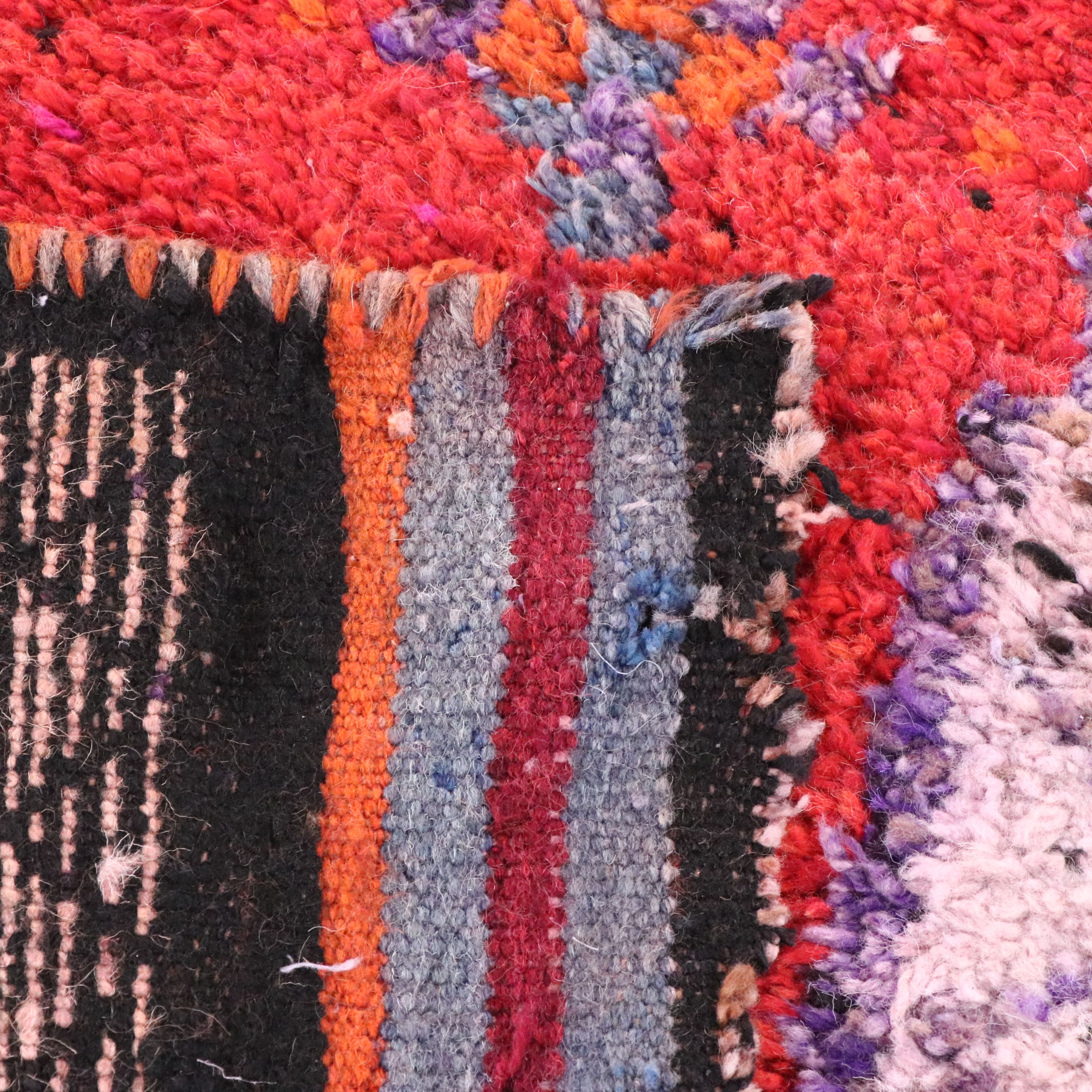 3'5 x 14'4 Hand-Knotted Turkish Village Long Rug