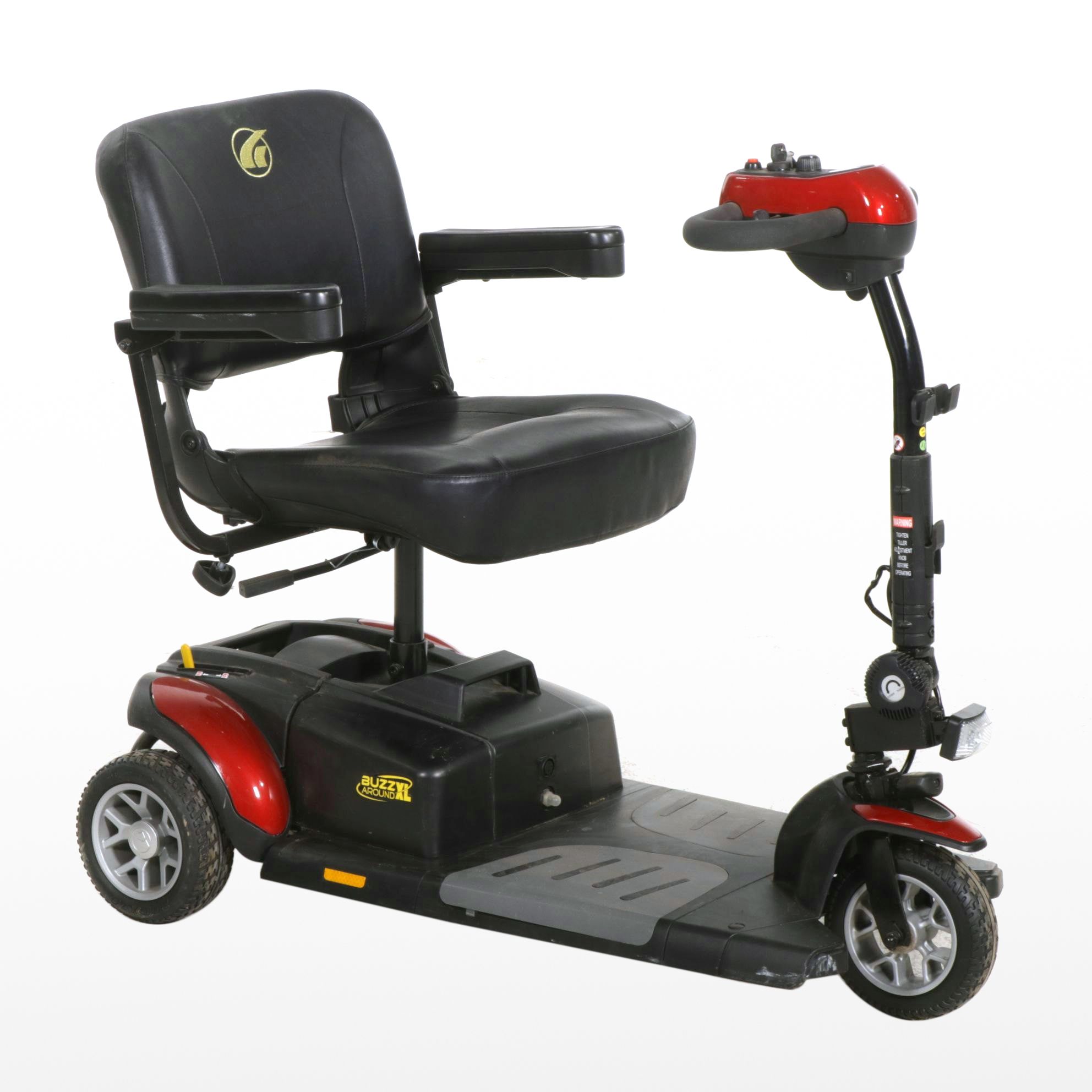 Golden Buzz Around XL Battery-Powered Three Wheeler