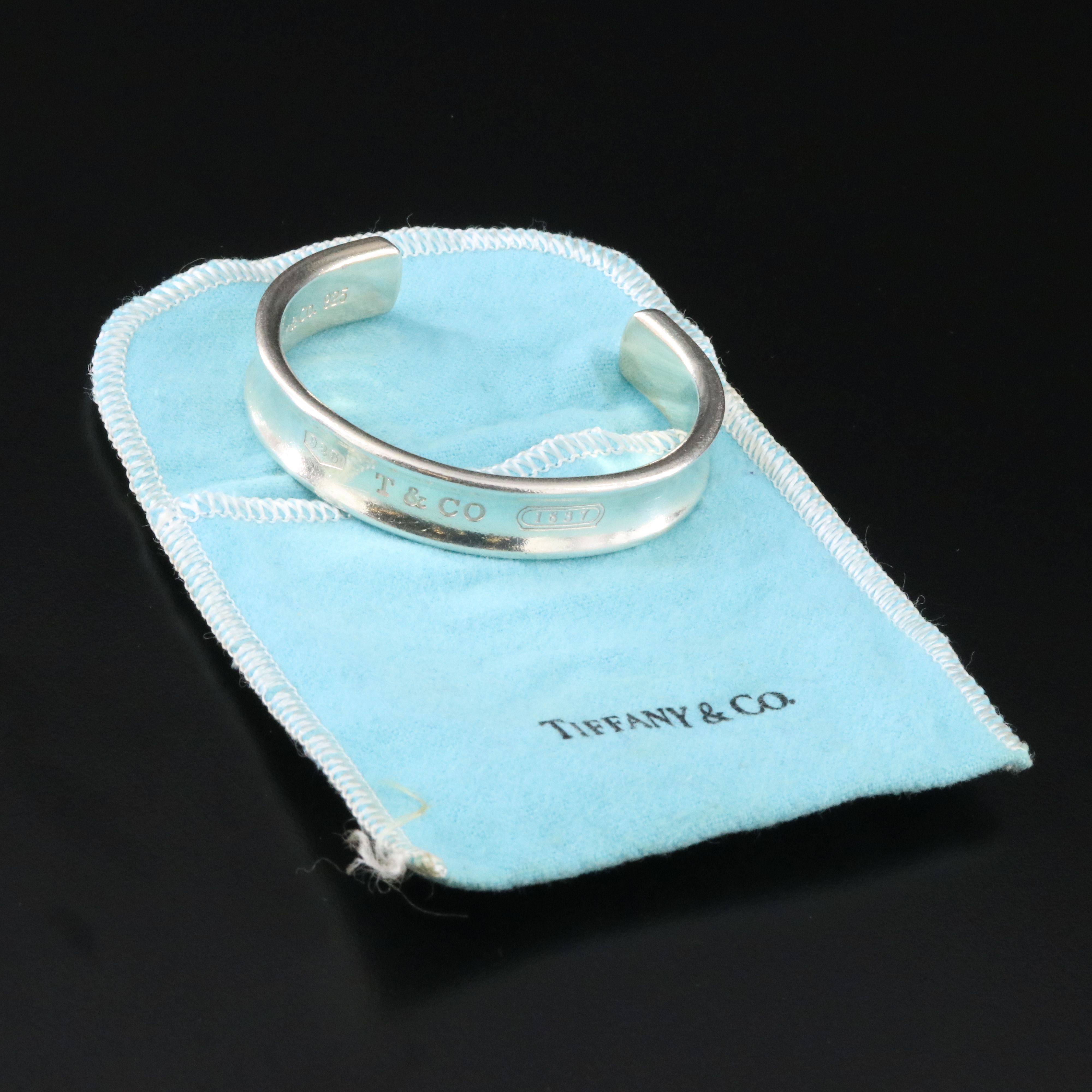 Tiffany & Co. 1837 Sterling Cuff Bracelet