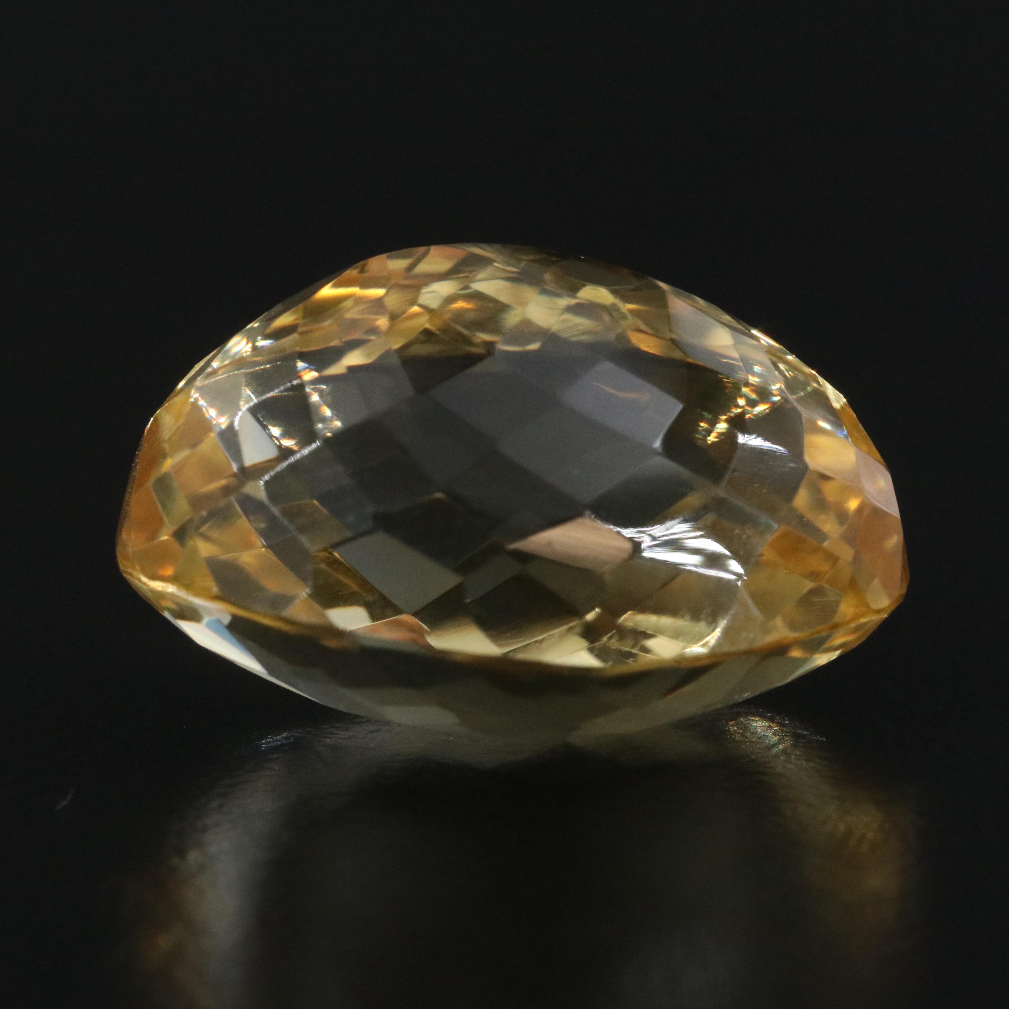 Loose 24.36 CT Citrine
