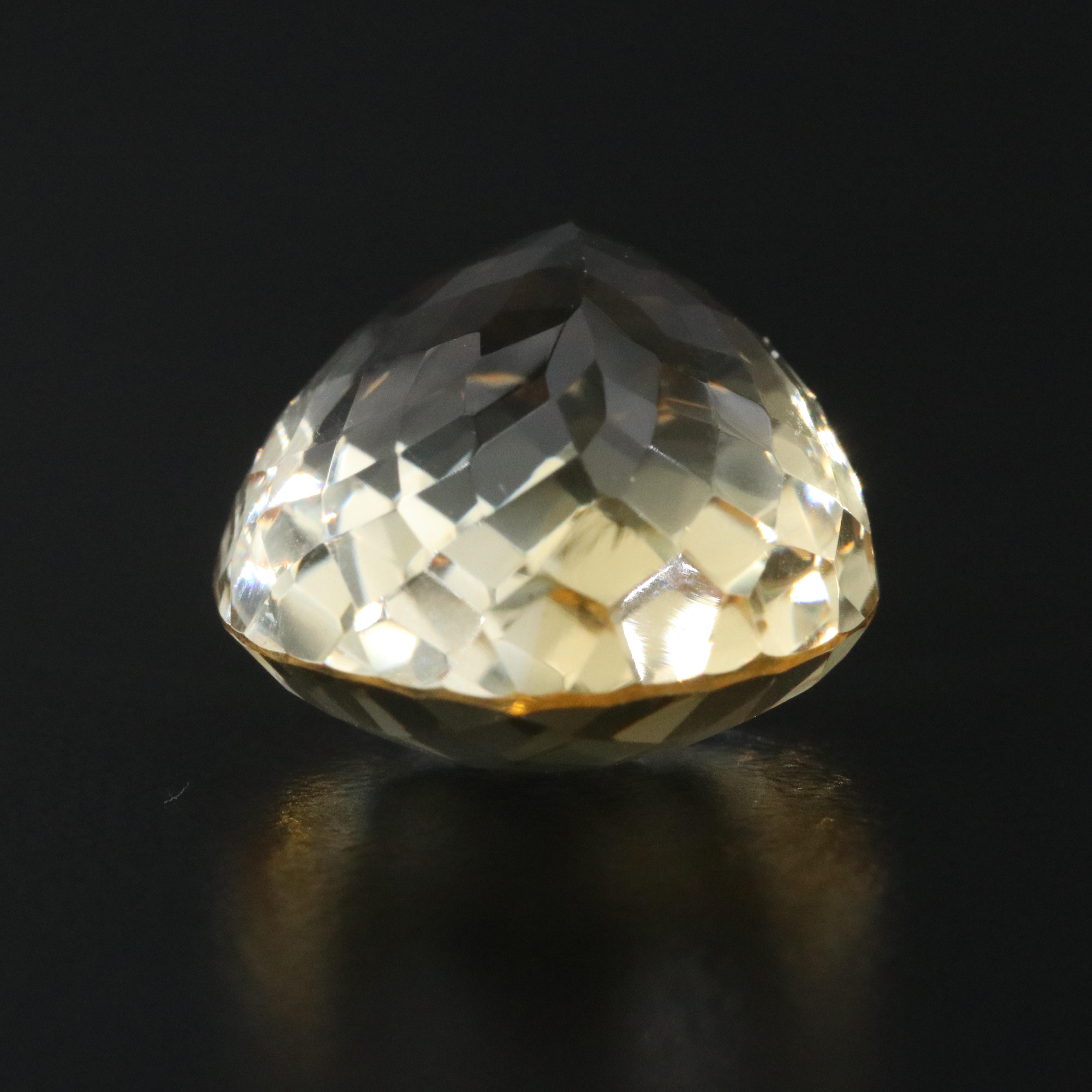 Loose 24.36 CT Citrine