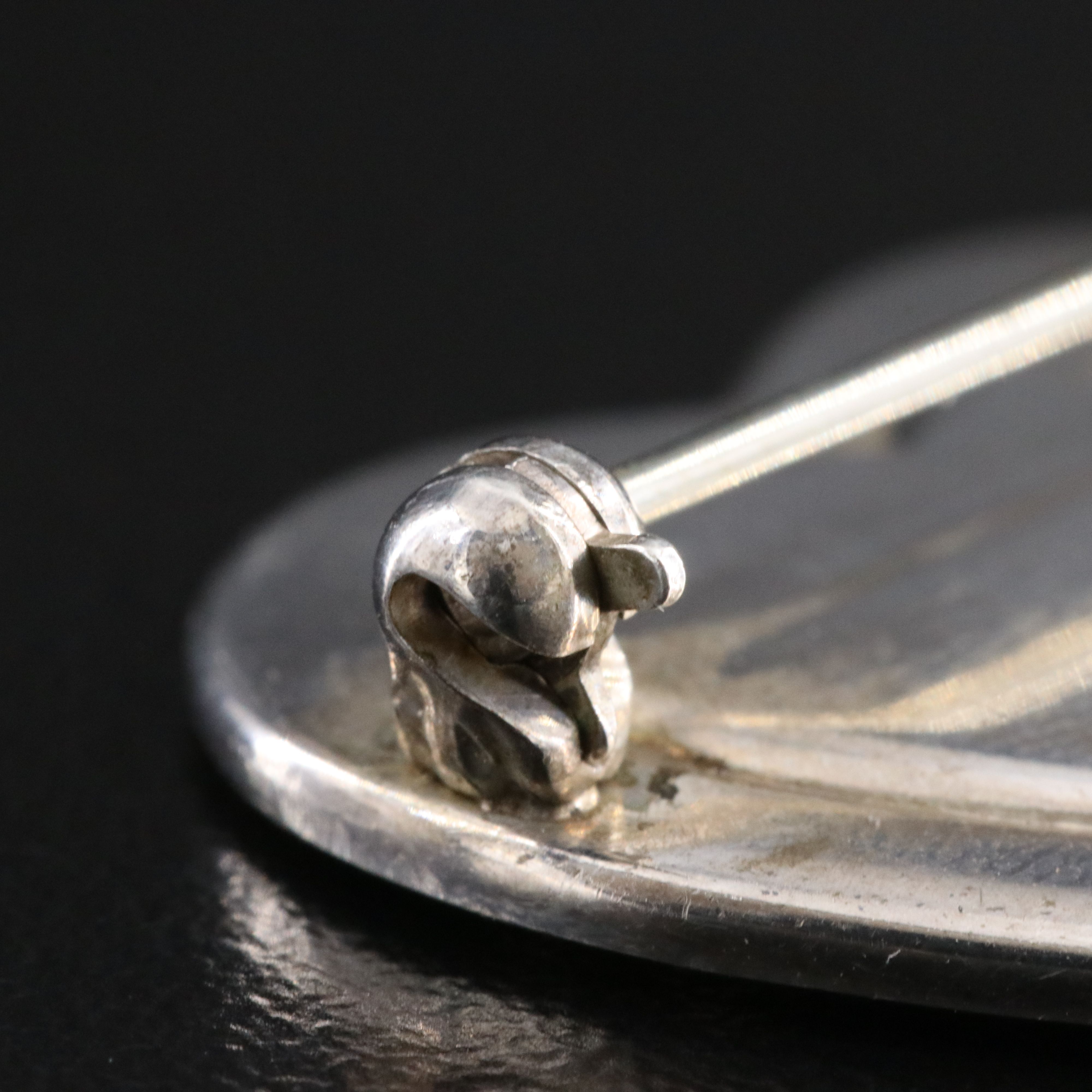 Tiffany & Co. Sterling and 18K Heart Brooch