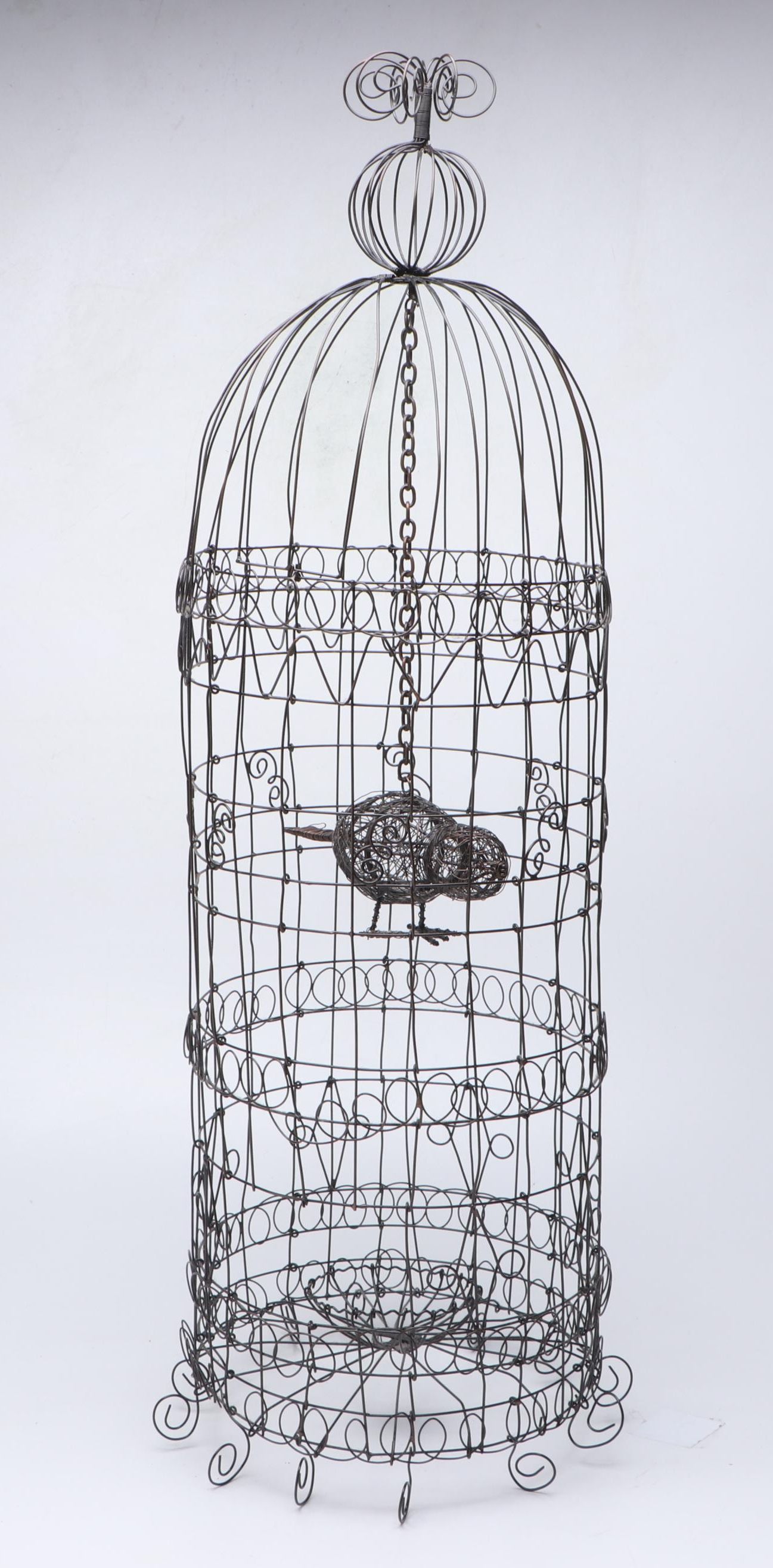 Twisted Wire Decorative Birdcage