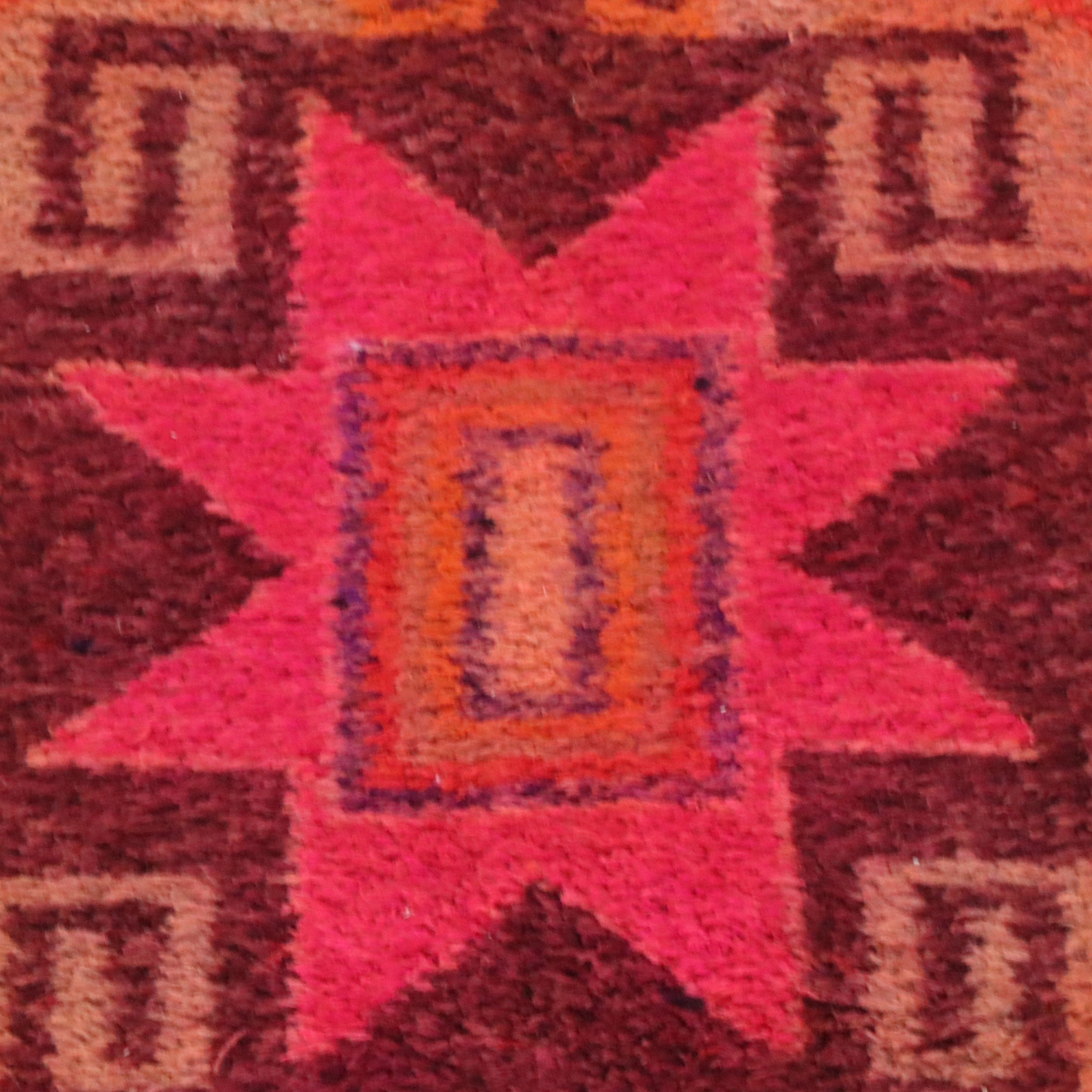 3'2 x 12'3 Hand-Knotted Turkish Village Long Rug