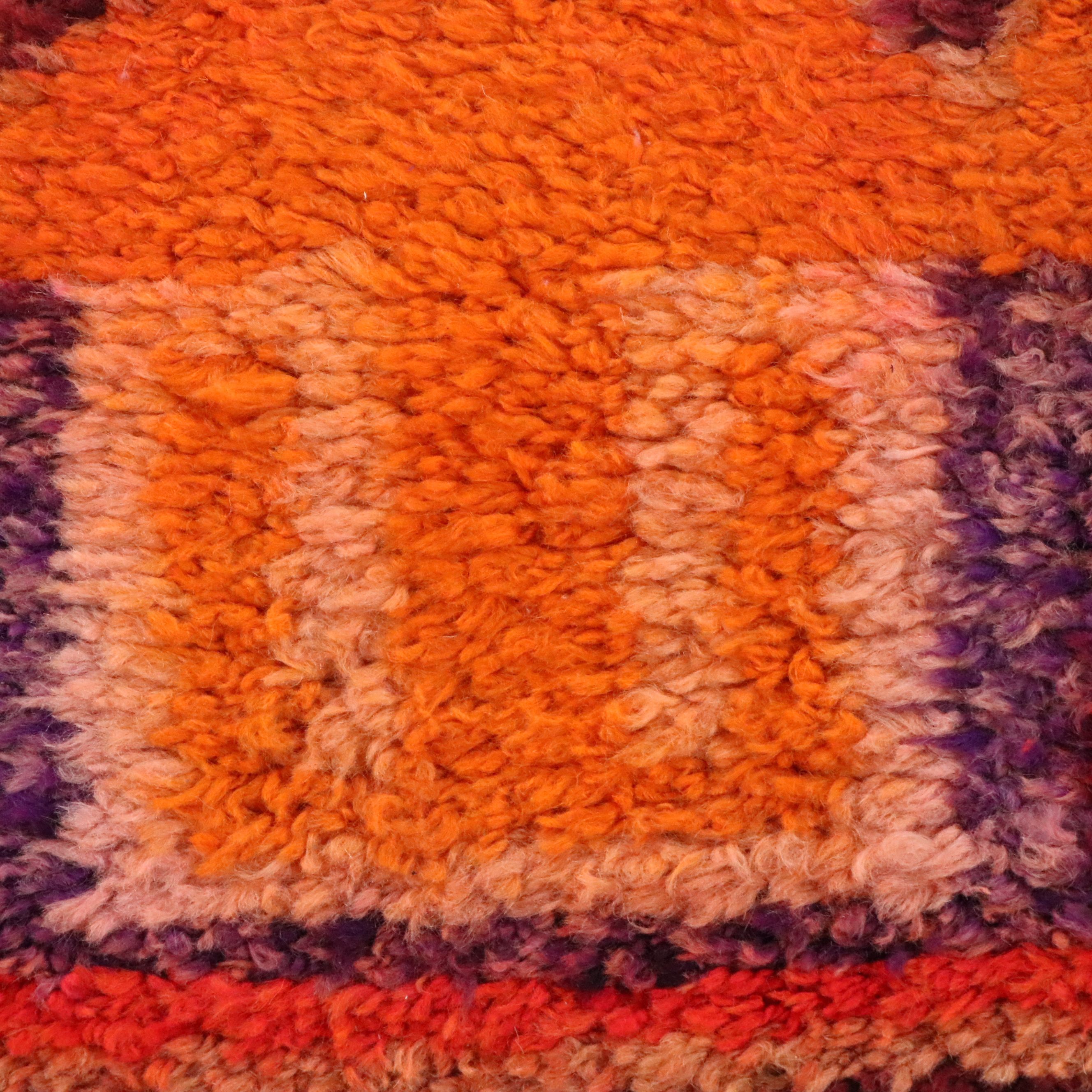 3'2 x 12'3 Hand-Knotted Turkish Village Long Rug