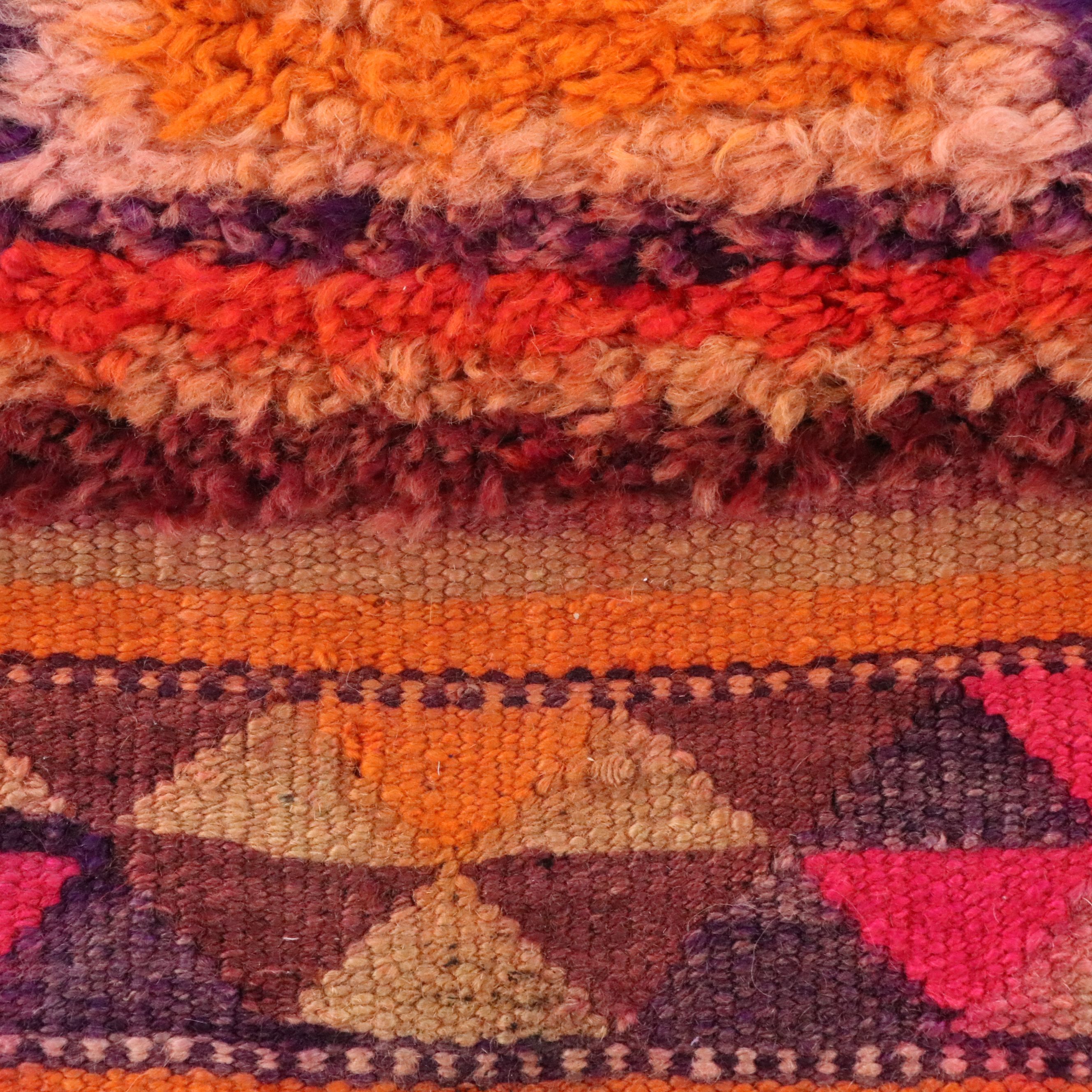 3'2 x 12'3 Hand-Knotted Turkish Village Long Rug