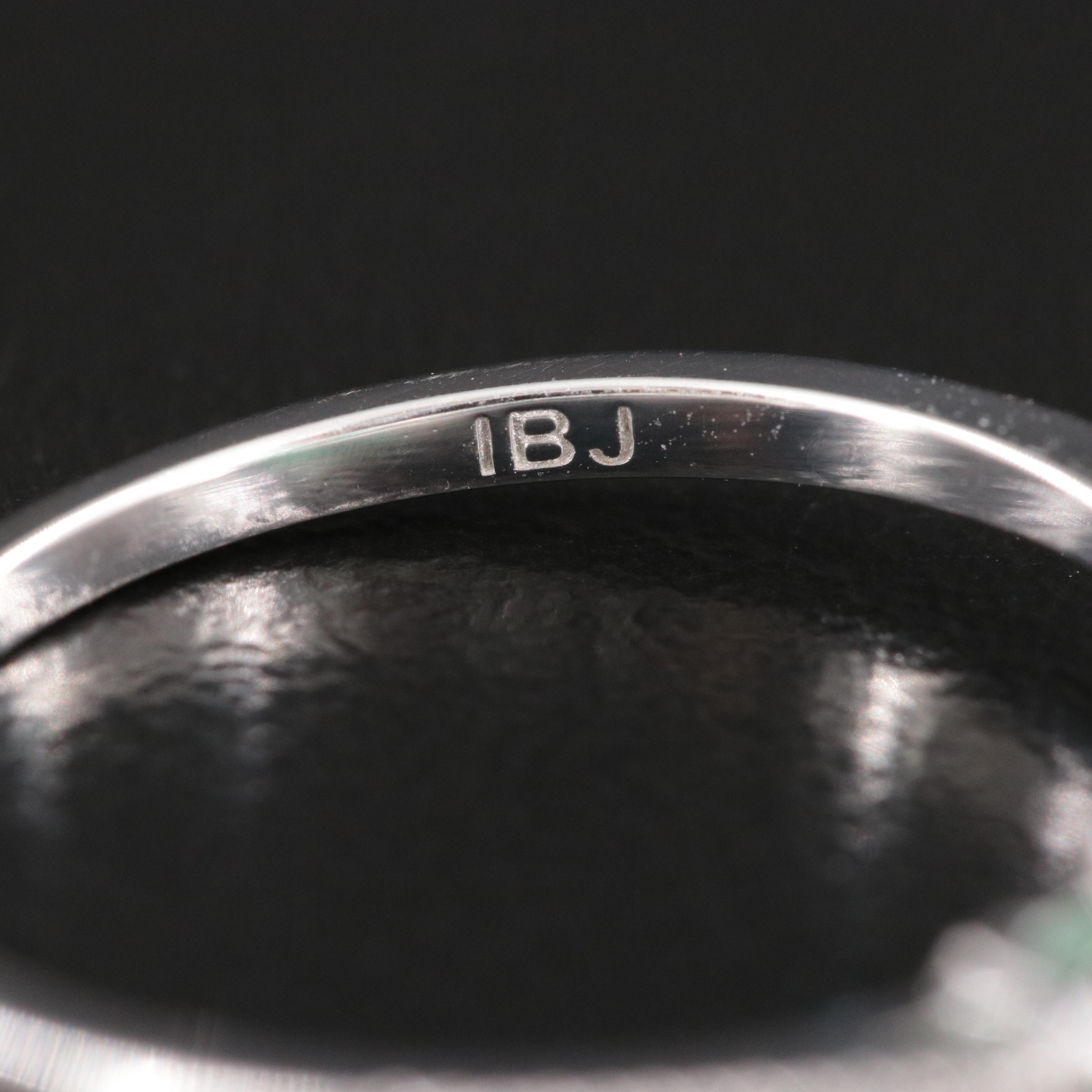 14K Emerald and Diamond Ring