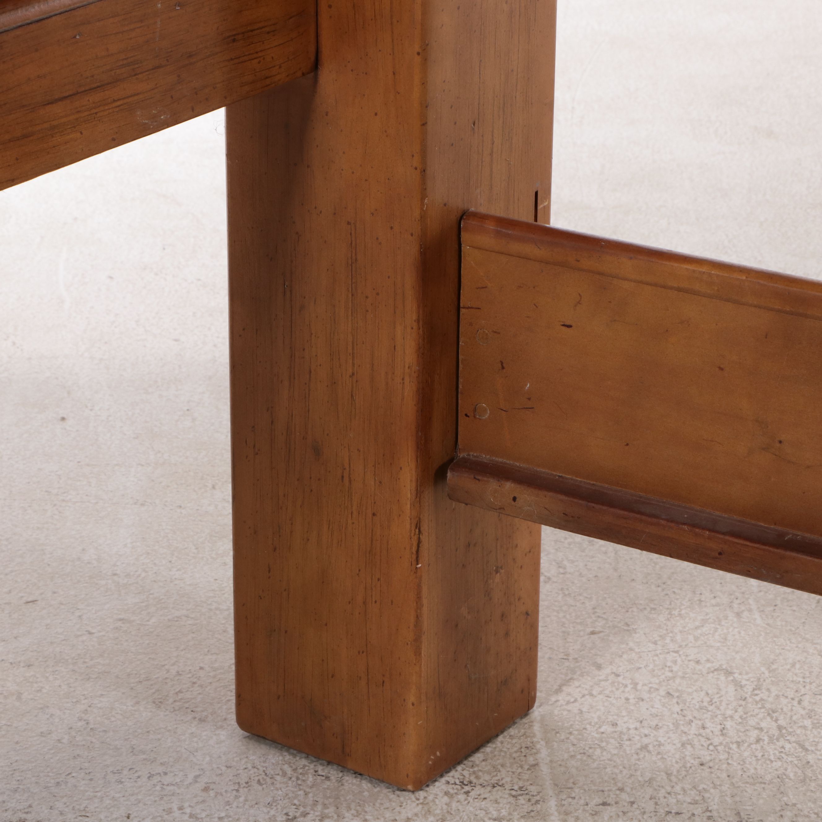 Michael Amini "Eden" King Size Bed Frame in Amaretto Finish