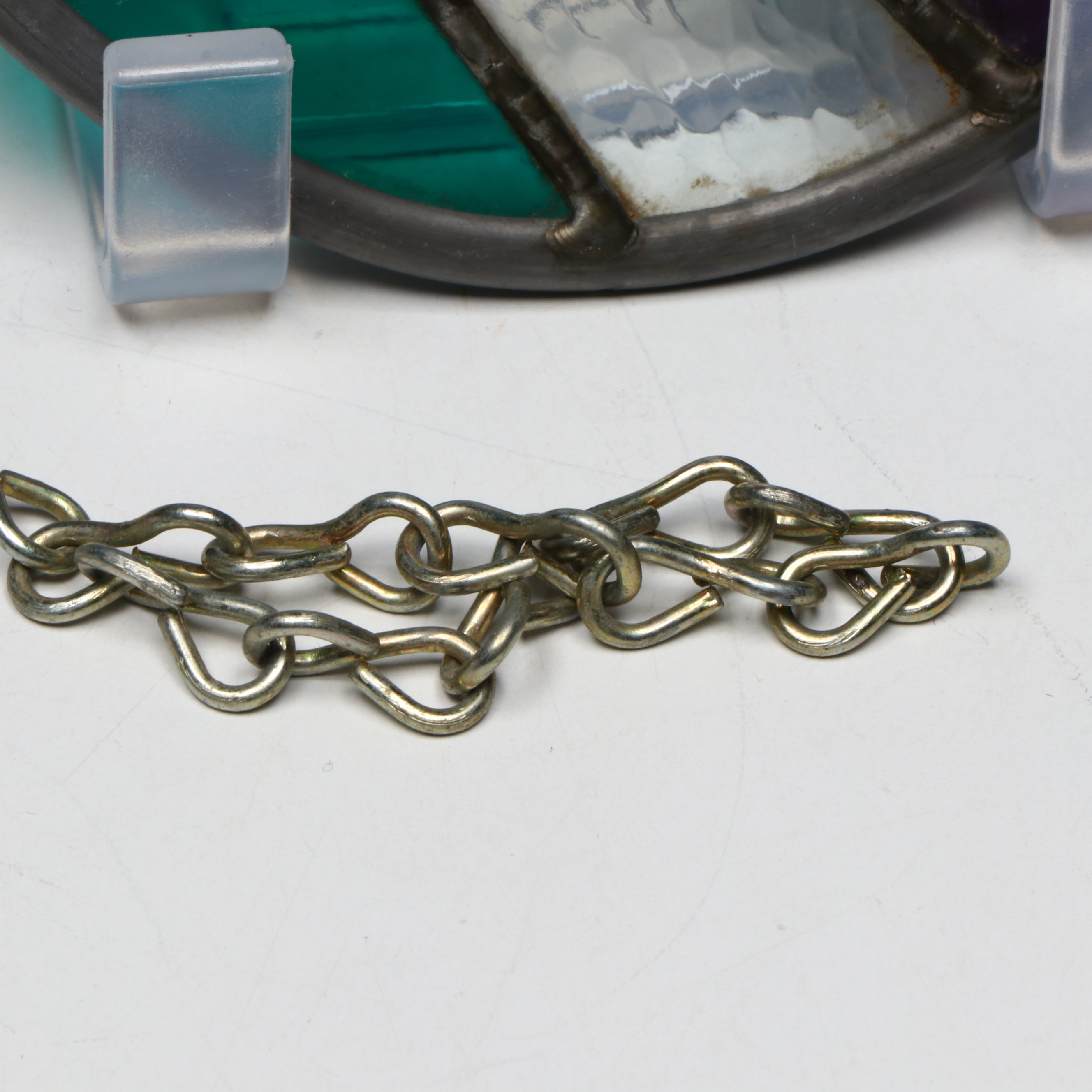 Thorens Taj Mahal Style Music Box with Multicolor Stained Glass Suncatcher