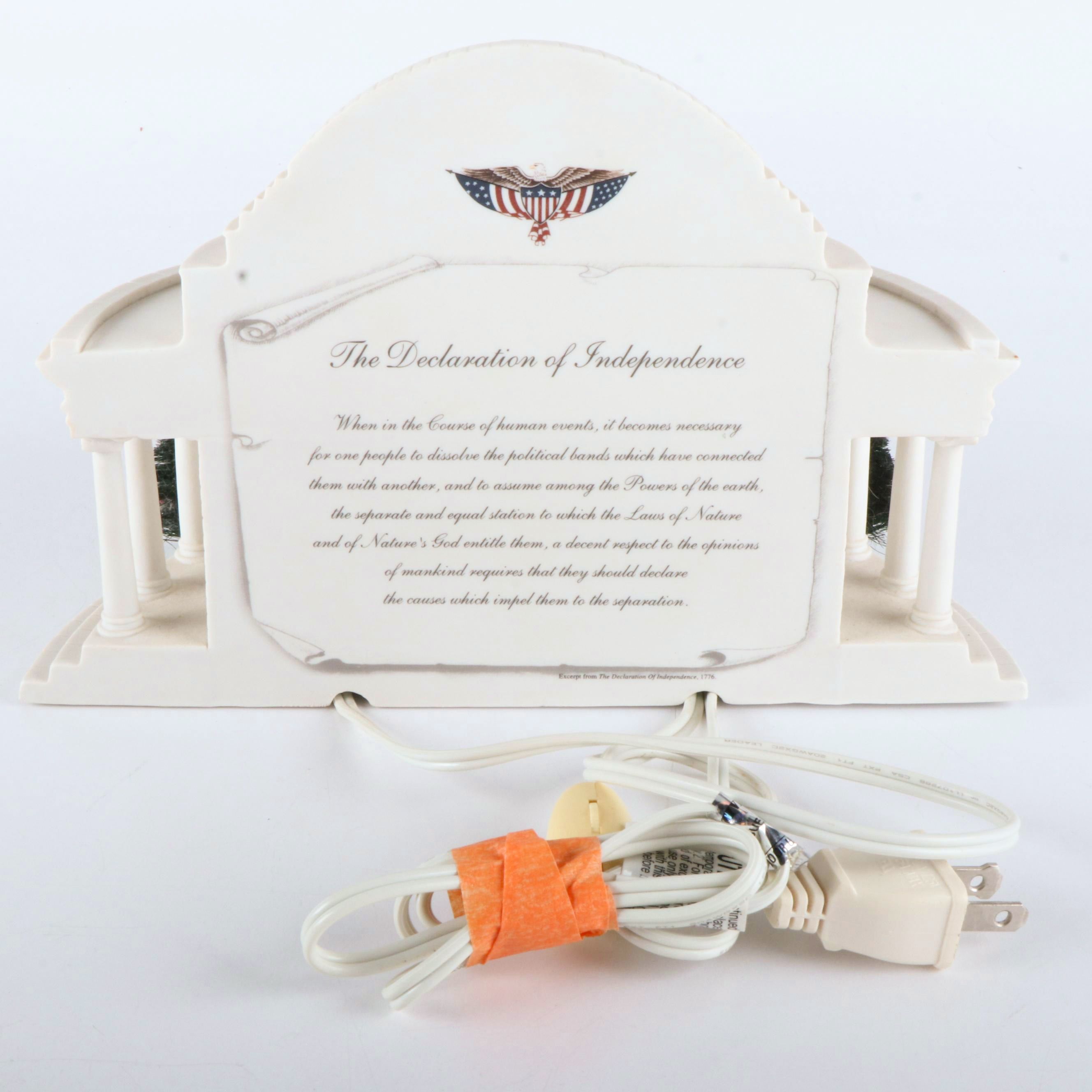 Department 56 American Pride Collection Lincoln and Jefferson Memorial Facades