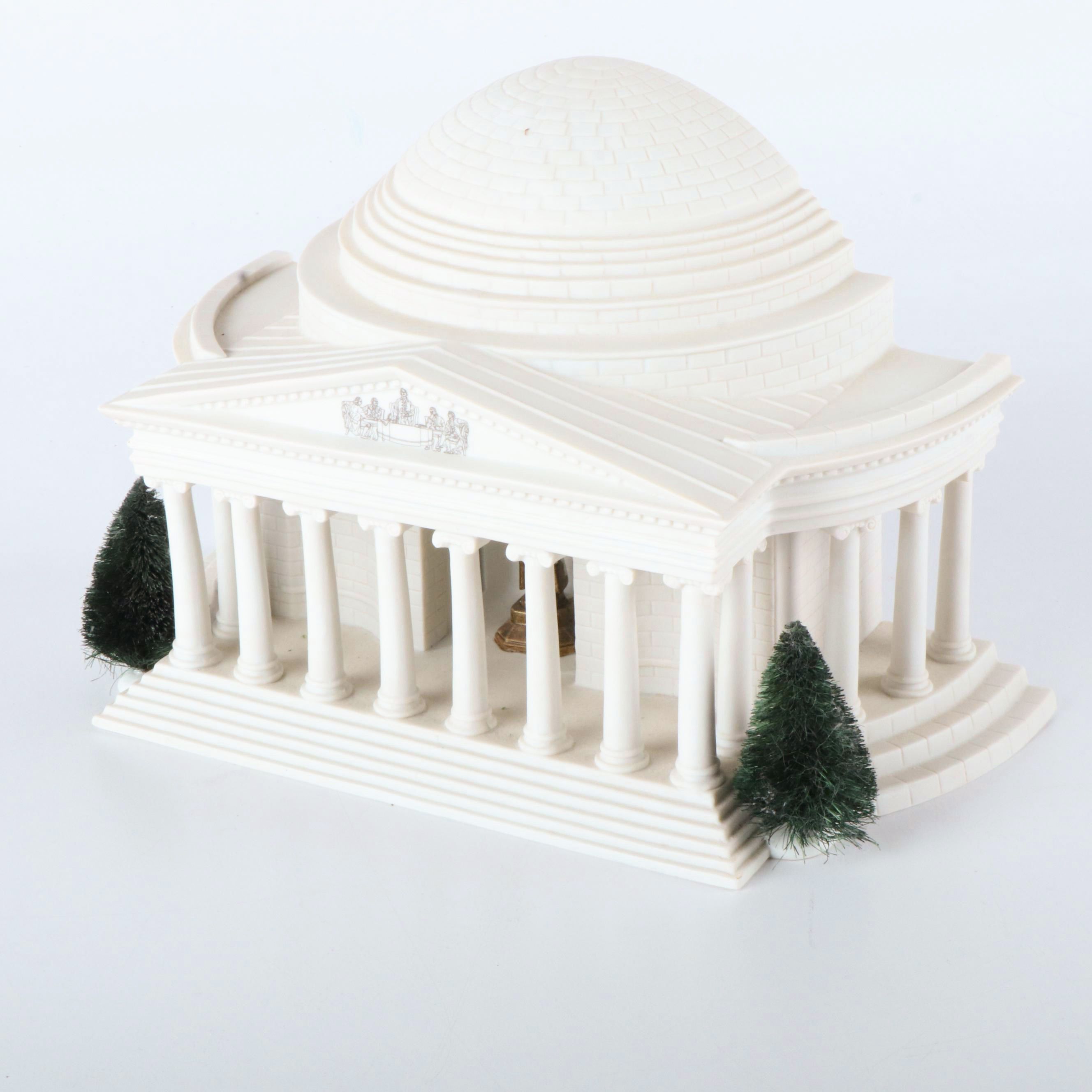 Department 56 American Pride Collection Lincoln and Jefferson Memorial Facades