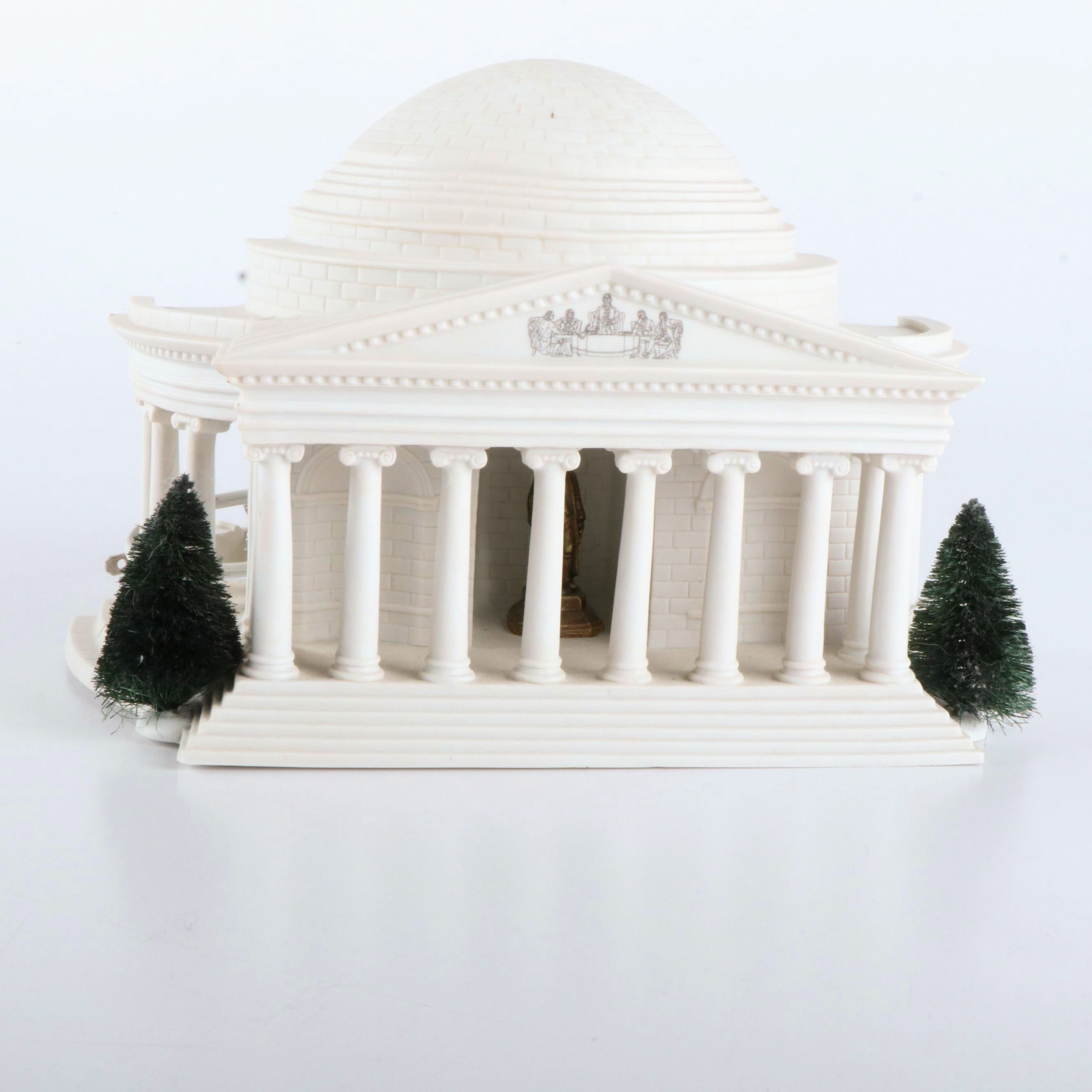 Department 56 American Pride Collection Lincoln and Jefferson Memorial Facades