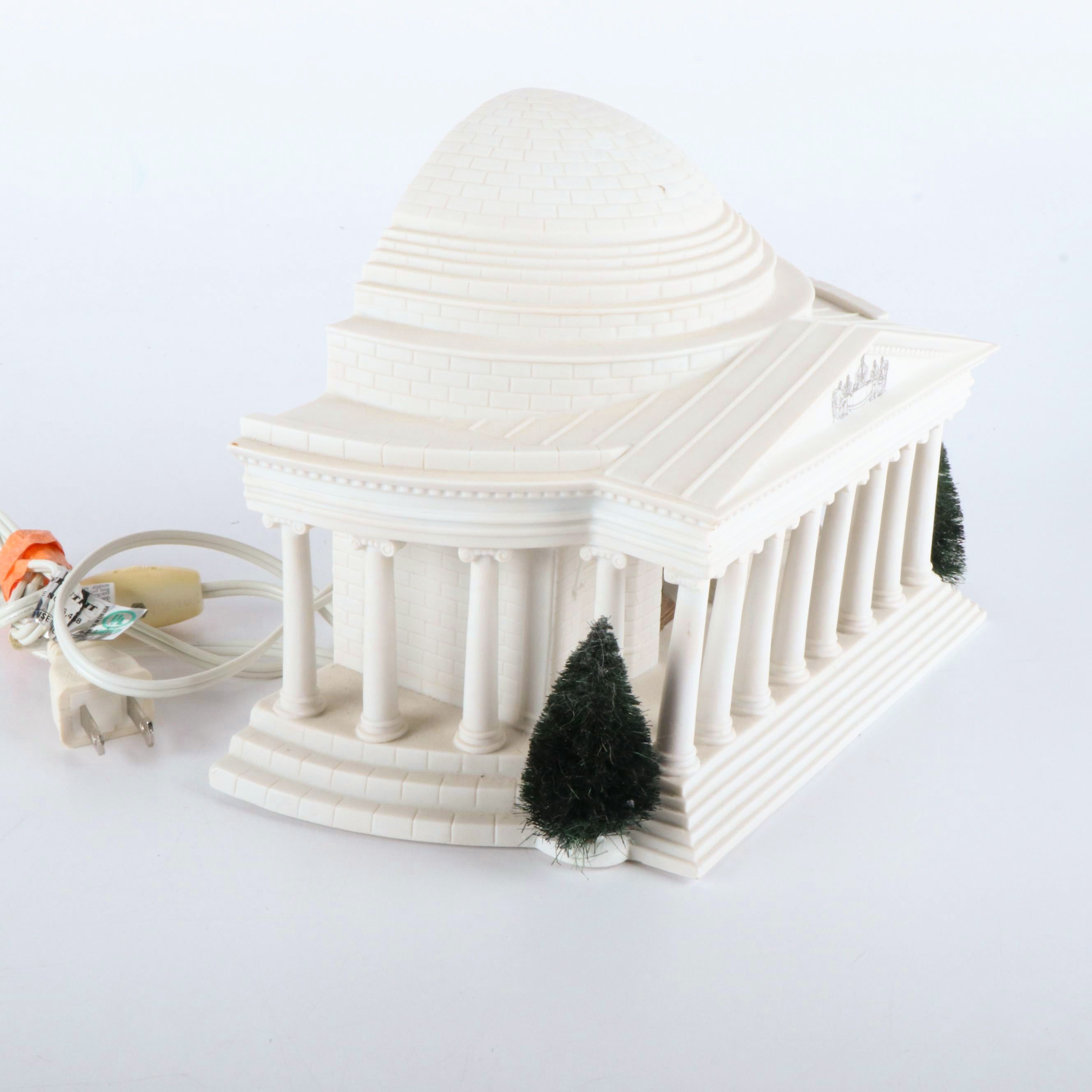 Department 56 American Pride Collection Lincoln and Jefferson Memorial Facades
