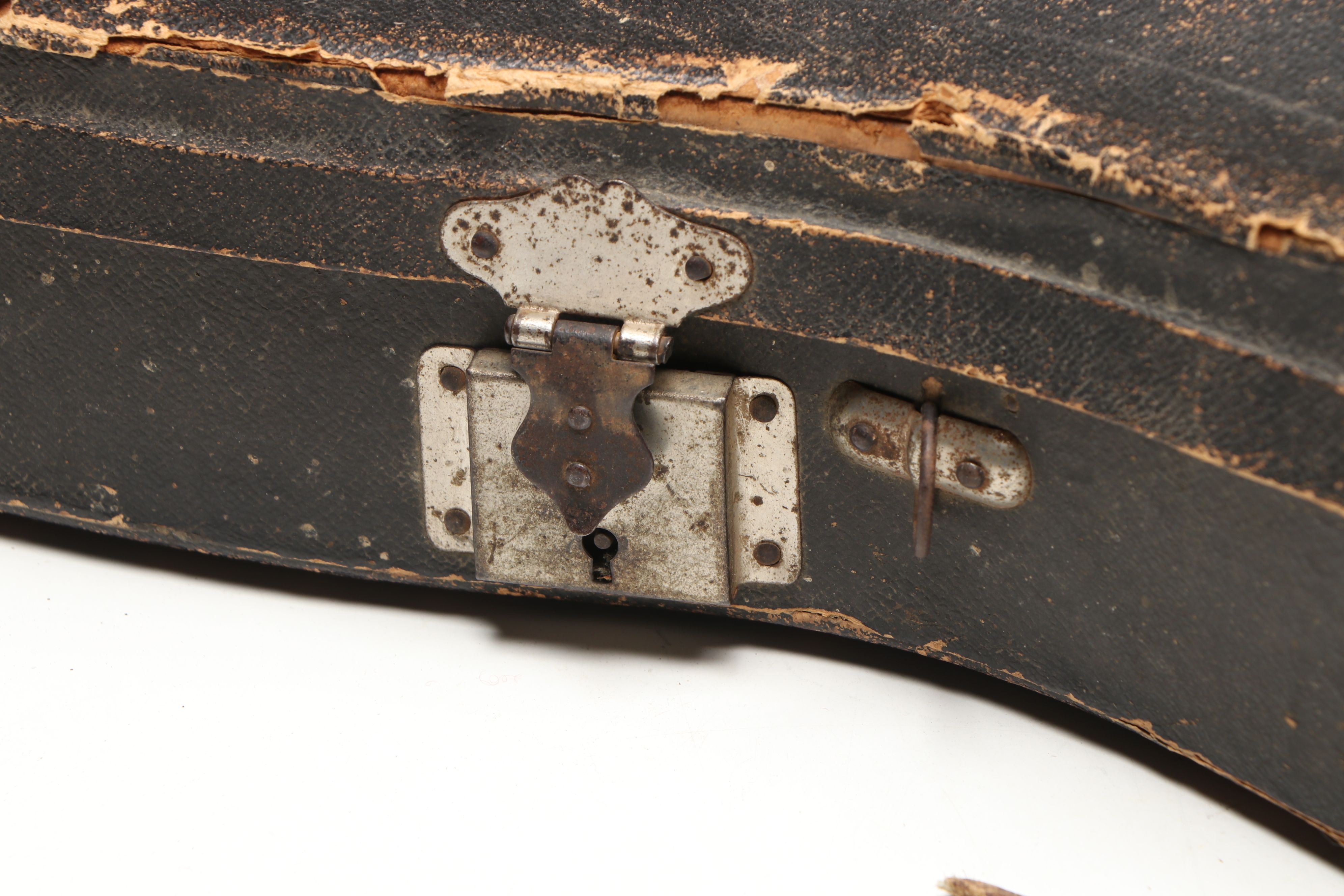 Vintage Wood Violin with Leather Case