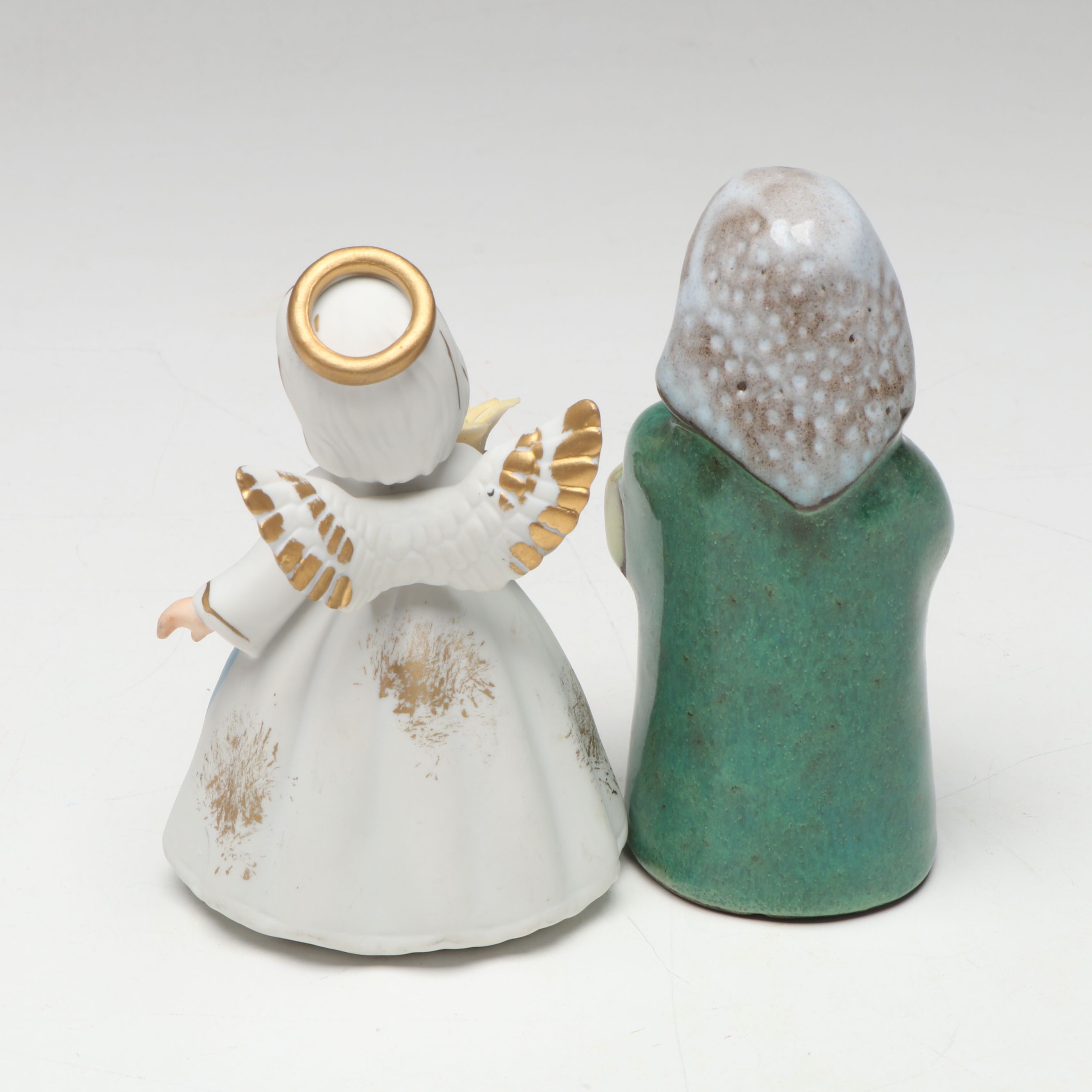 Disney "Warm Winter Ride" Limited Edition Bell with Lefton and Other Figurines