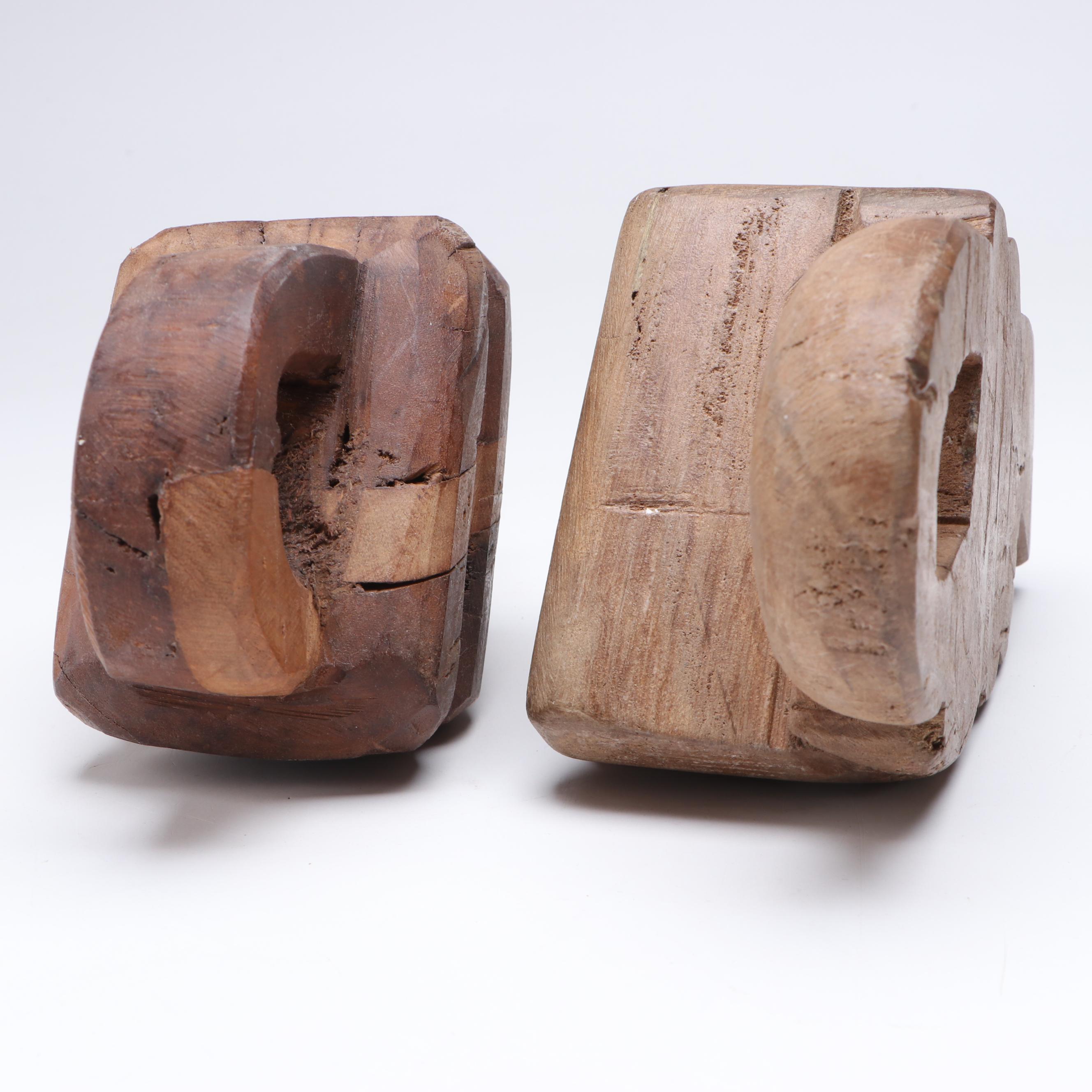 Nautical Knot Wooden Carvings and Artisan Tray