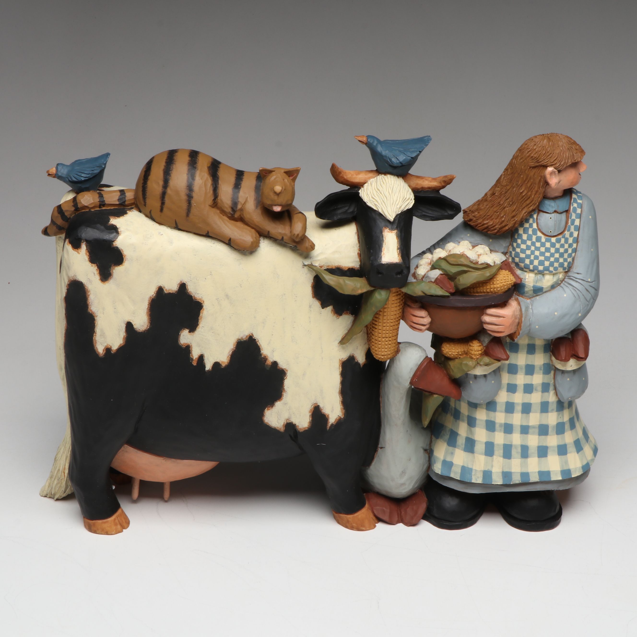 Williraye Studio Resin Folk Art Décor