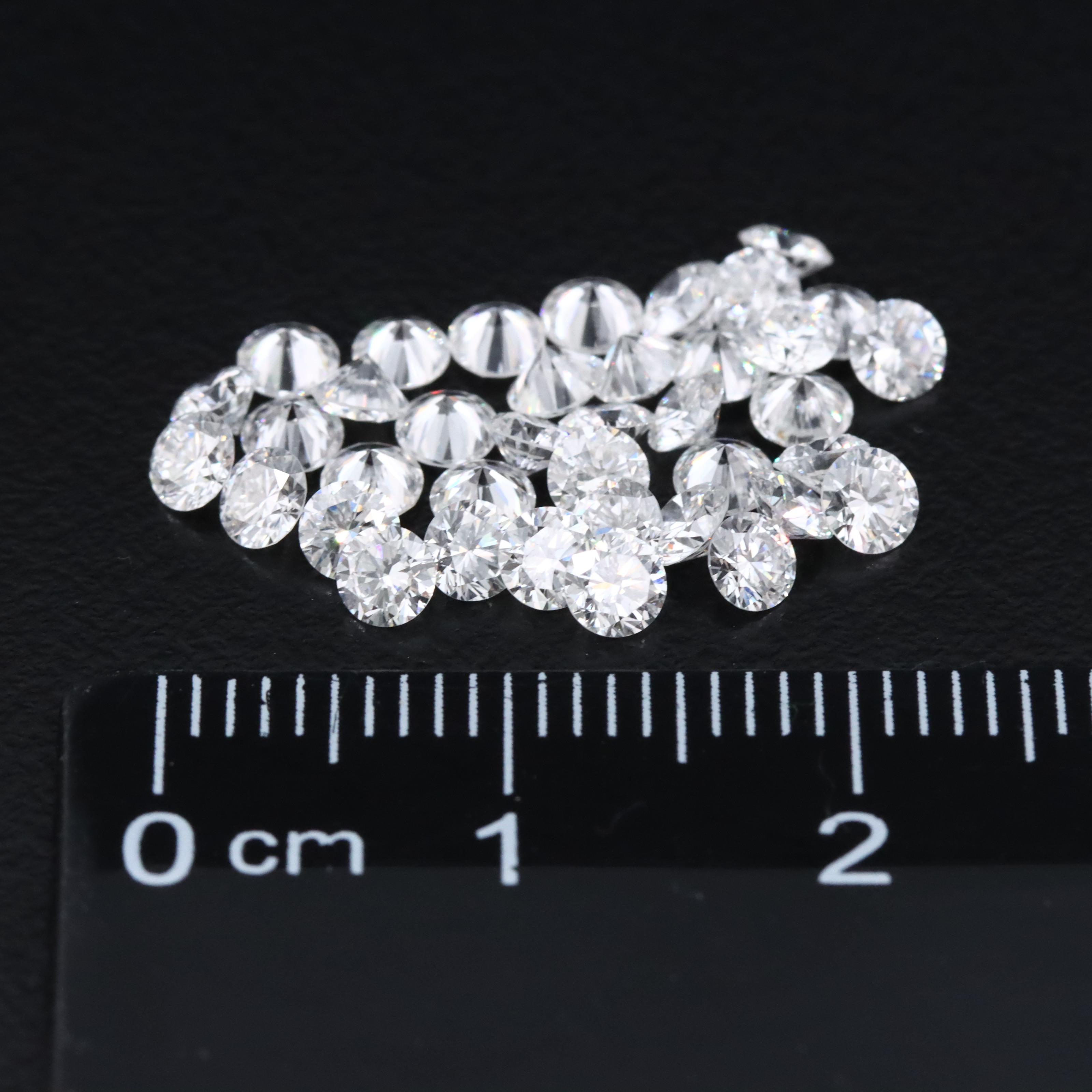 Loose 4.02 CTW Lab Grown Diamonds