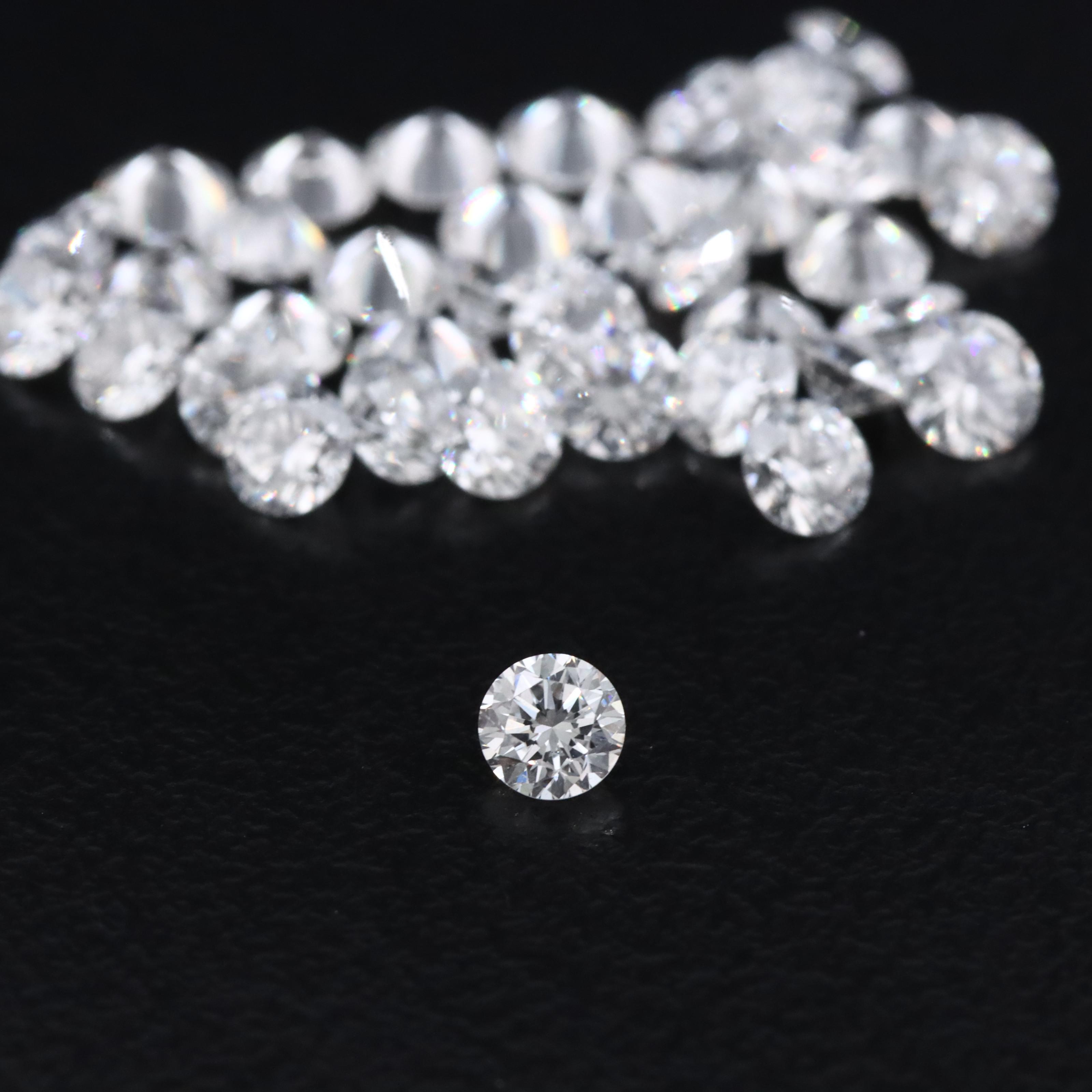 Loose 4.02 CTW Lab Grown Diamonds