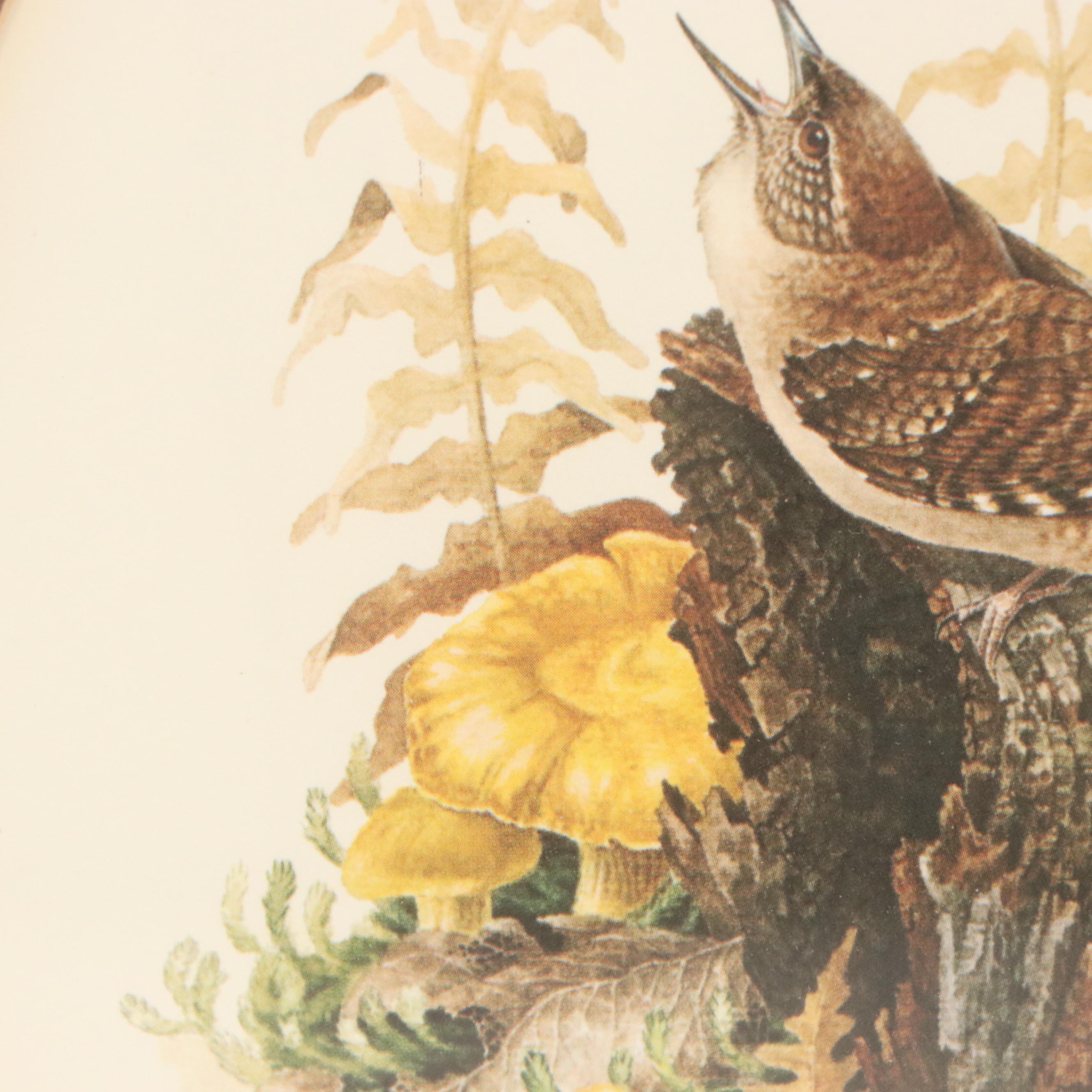 Don Whitlatch Offset Lithograph "House Wren," 1973