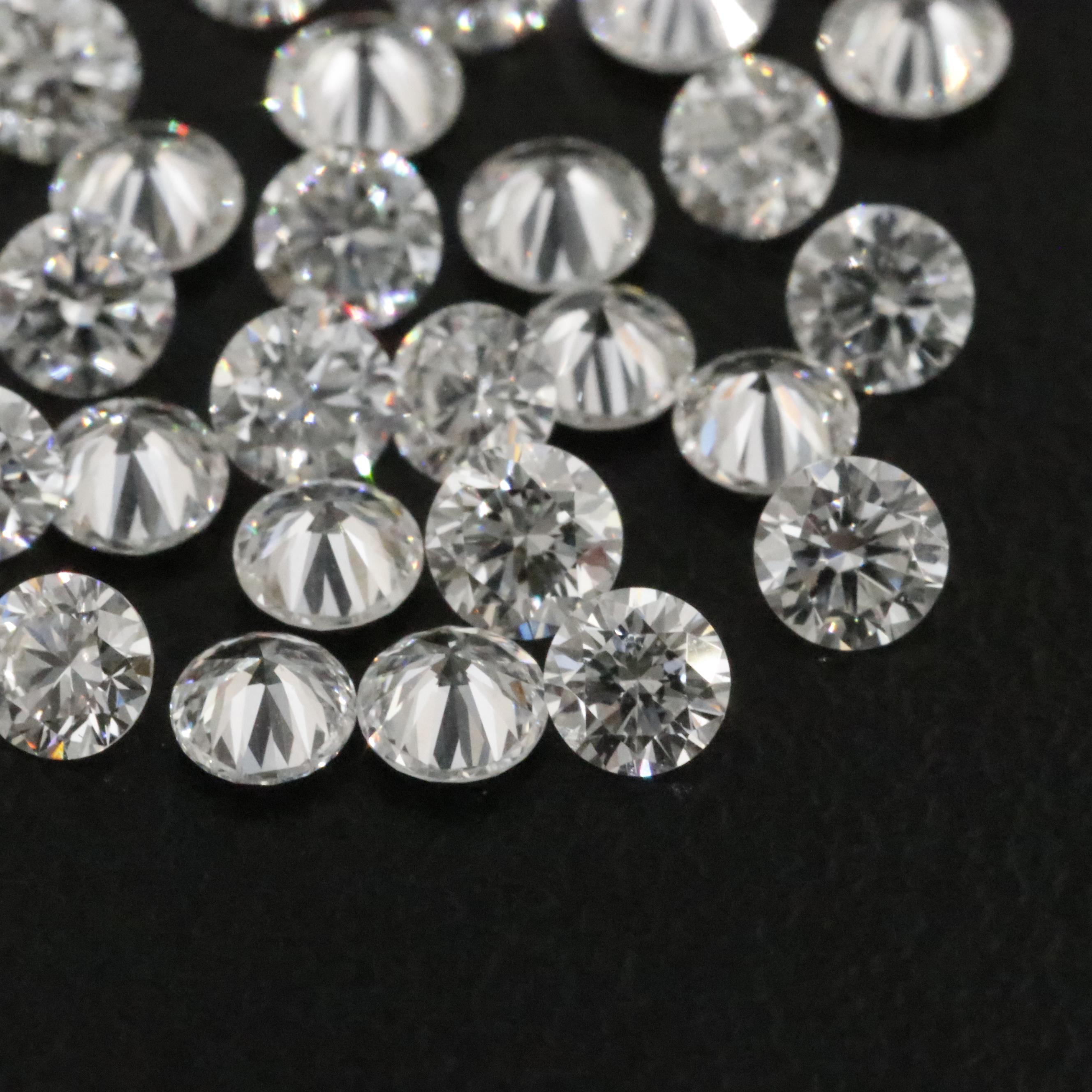 Loose 5.05 CTW Lab Grown Diamonds