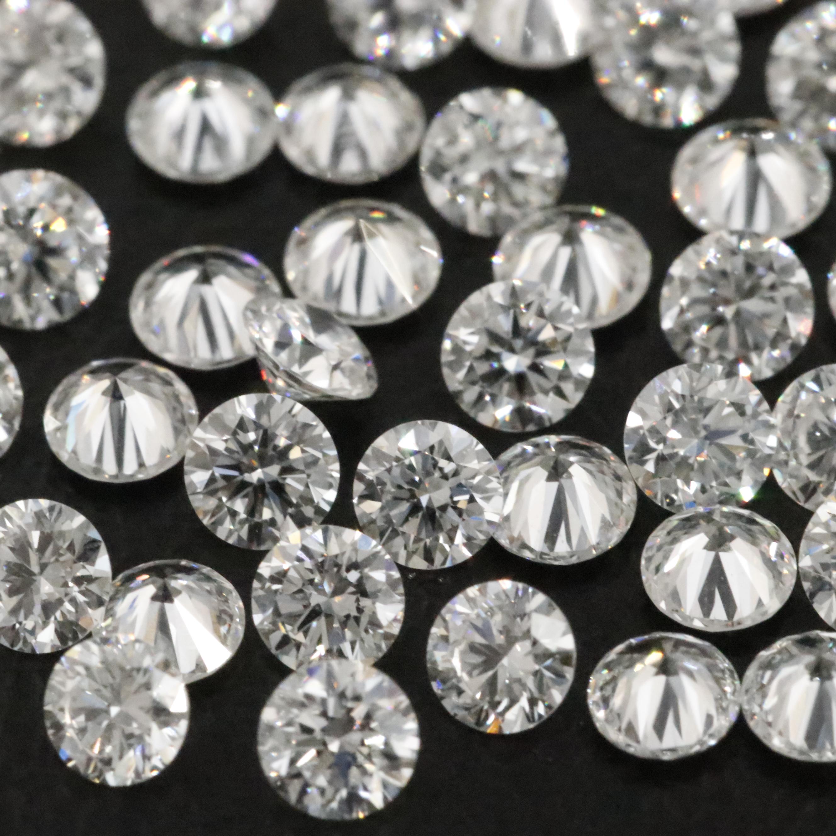 Loose 5.05 CTW Lab Grown Diamonds