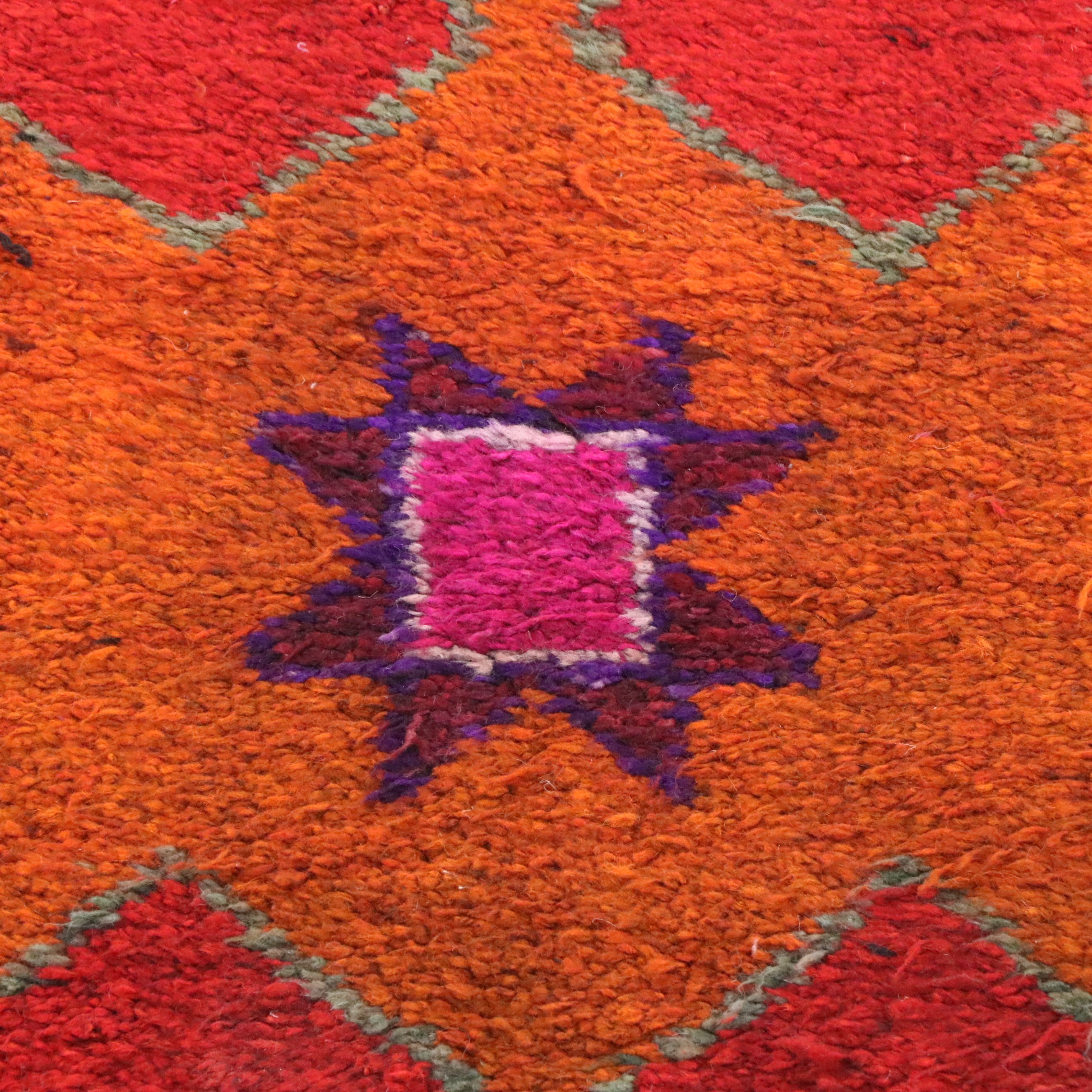 3'3 x 10'11 Hand-Knotted Turkish Village Long Rug