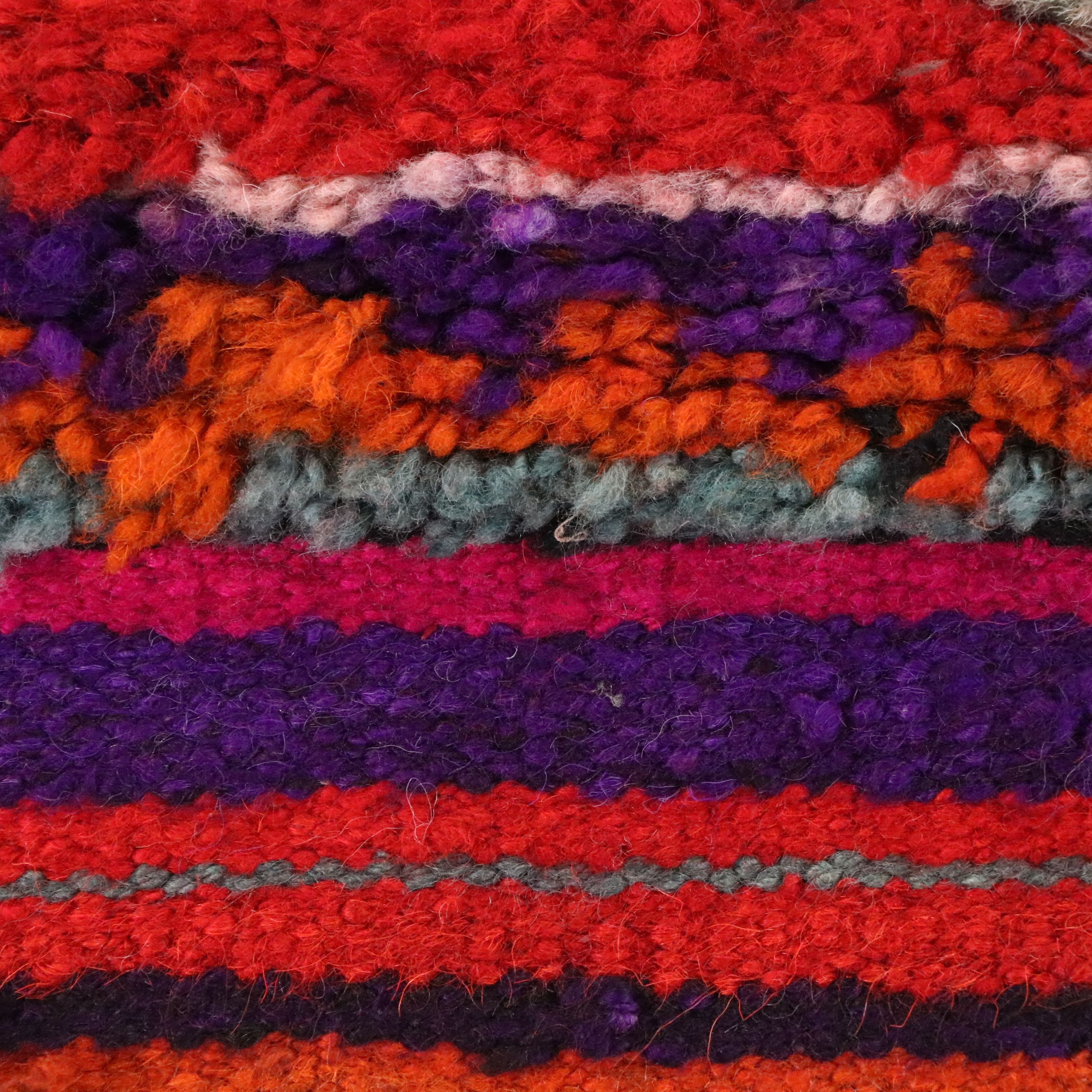 3'3 x 10'11 Hand-Knotted Turkish Village Long Rug