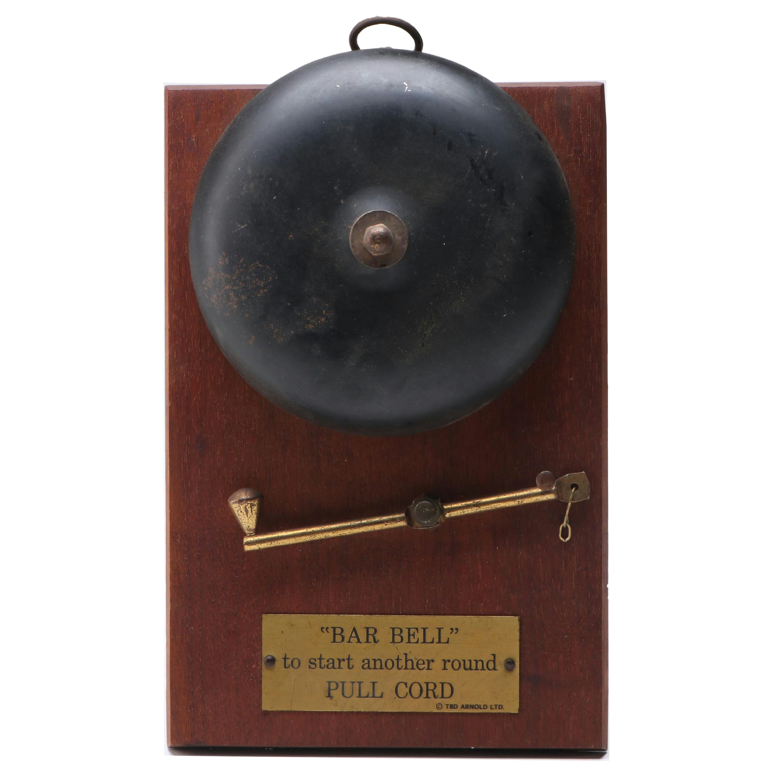 Ted Arnold "Bar Bell" Wall Hanging