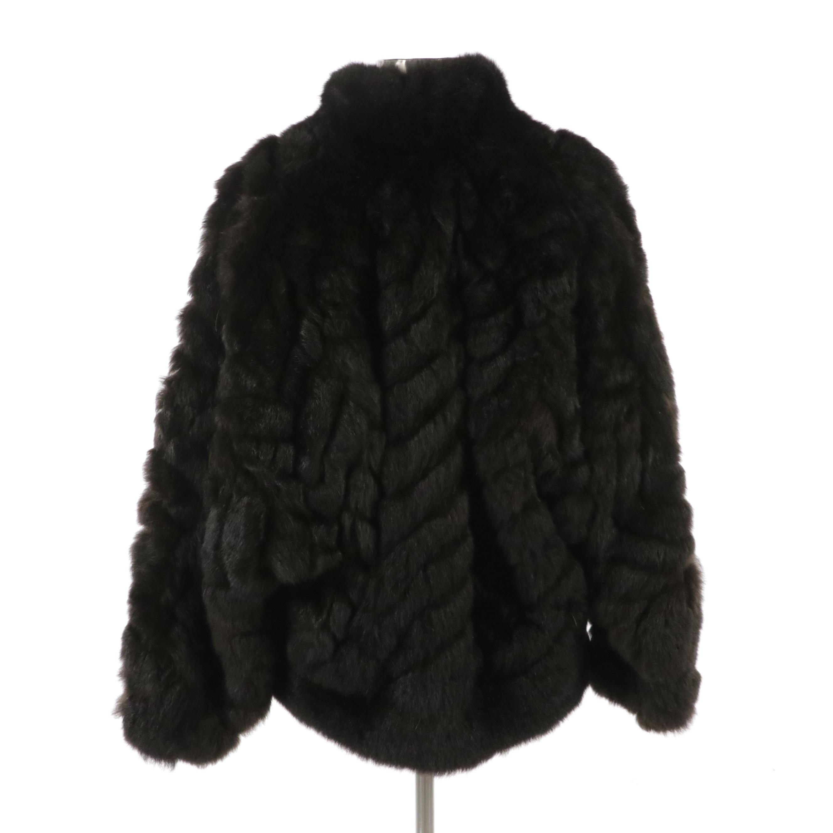 New Zealand Possum Fur Dolman Sleeve Jacket from Anderson Fur Company