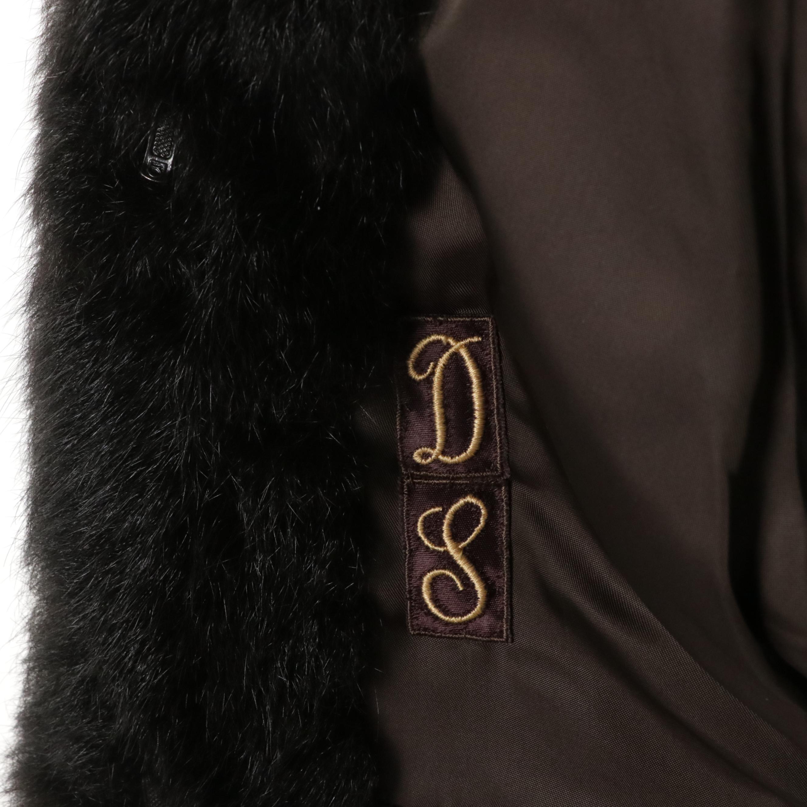 New Zealand Possum Fur Dolman Sleeve Jacket from Anderson Fur Company