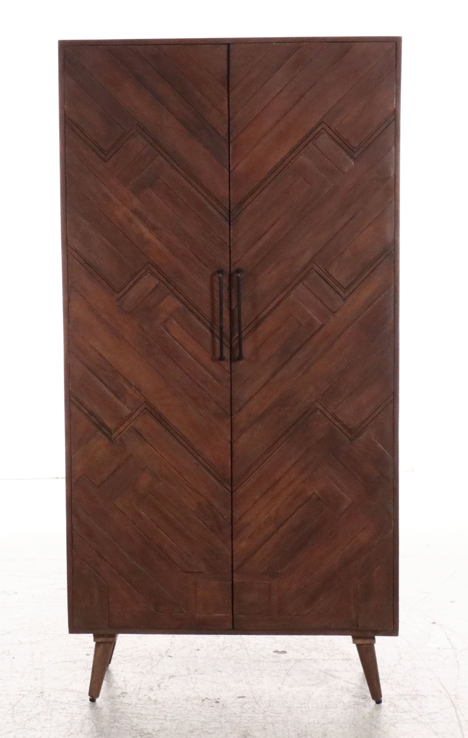Matthew Izzo Home Mango Cabinet, Late 20th Century