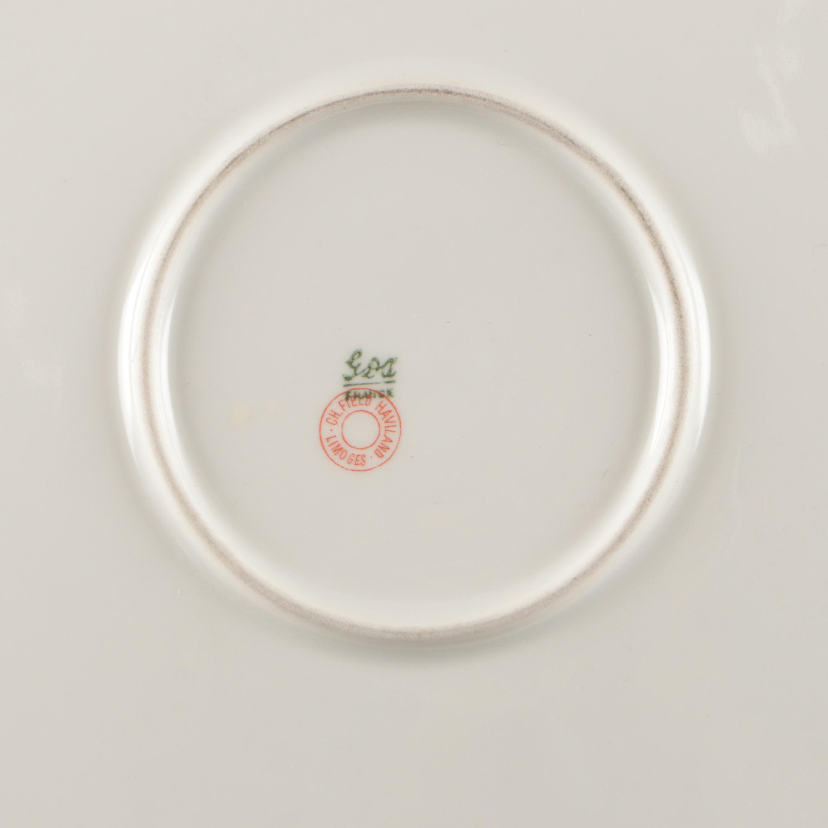 Lenox for Ovington Bros with Other Gilt Rimmed Porcelain Dinnerware