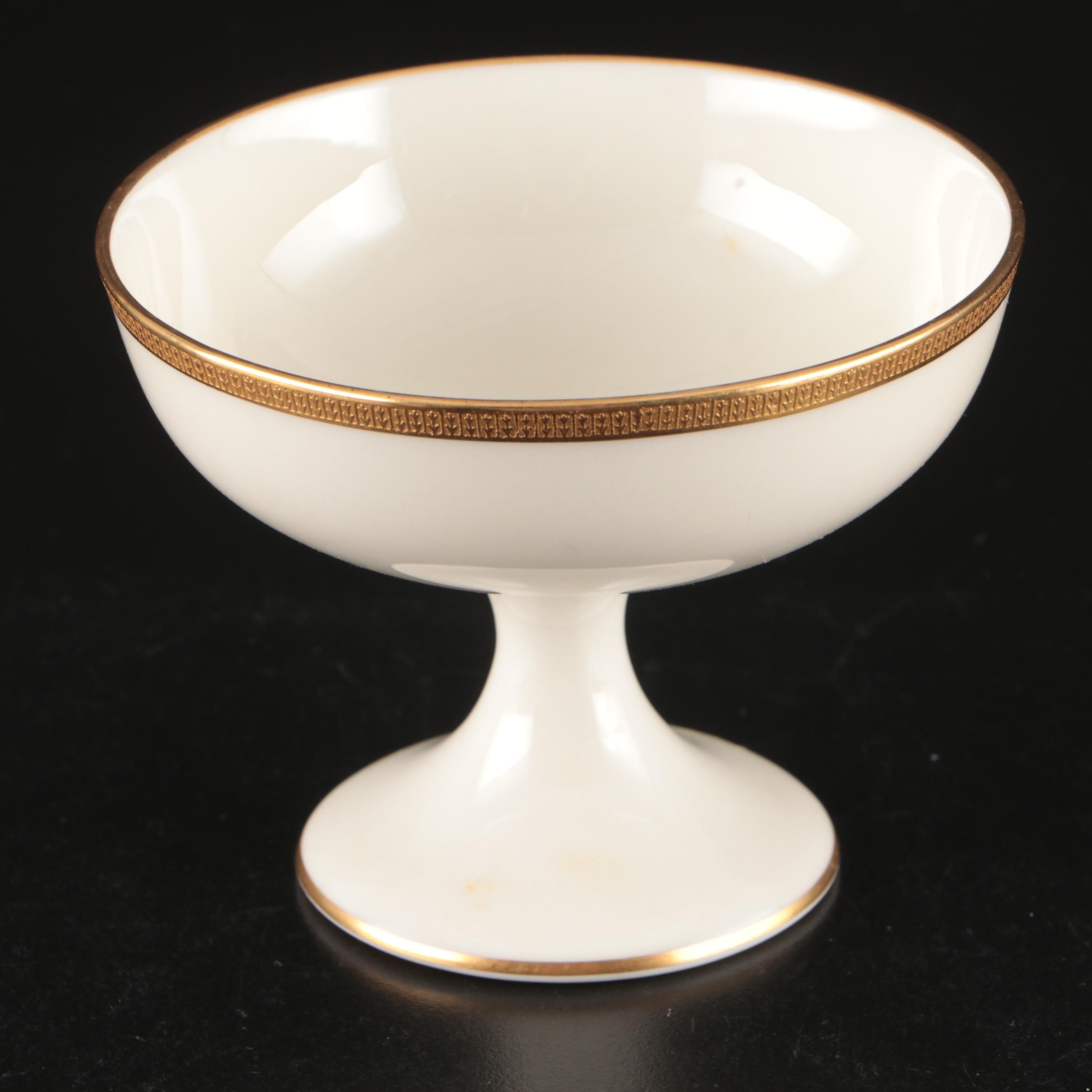 Lenox for Ovington Bros with Other Gilt Rimmed Porcelain Dinnerware