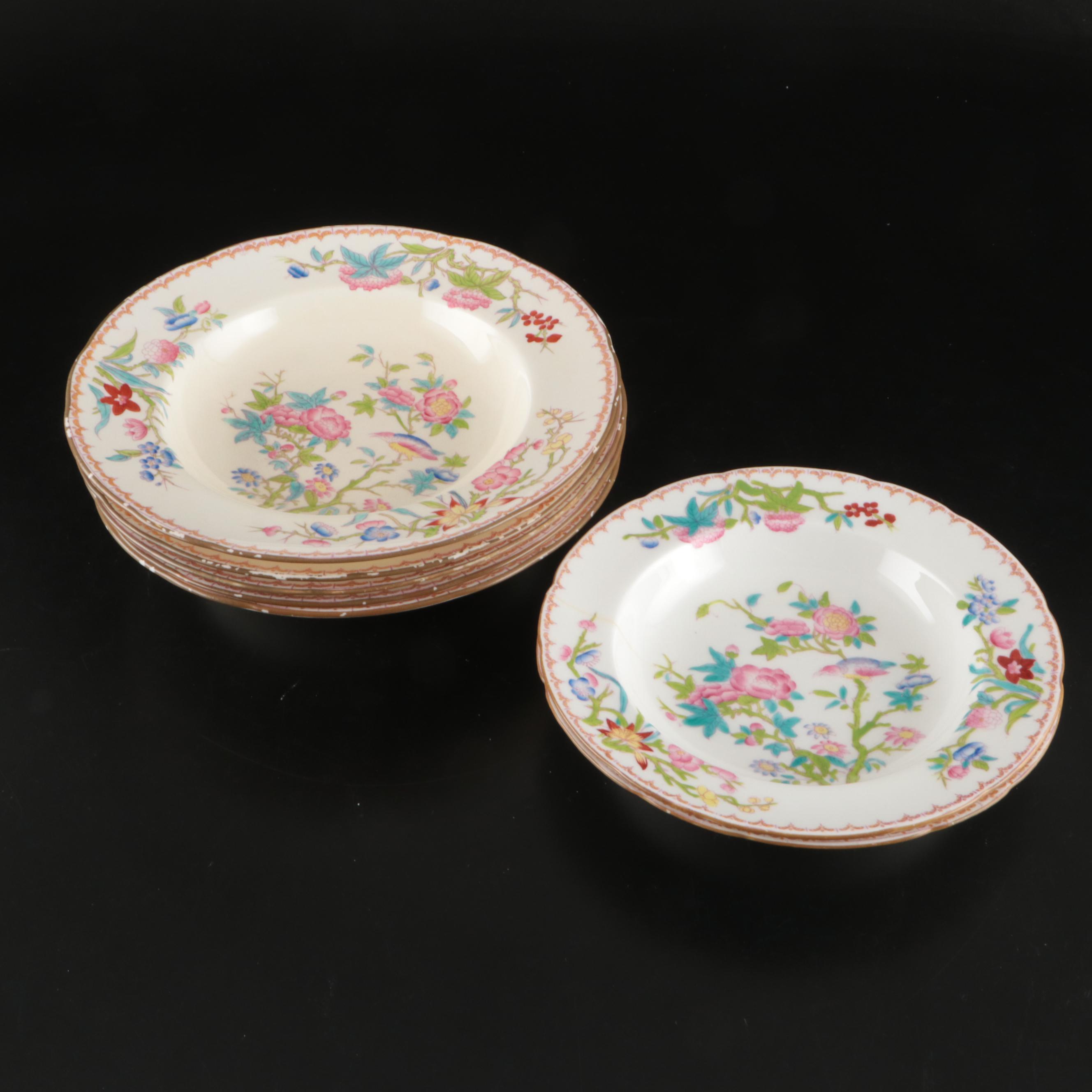 Minton, Aynsley, Staffordshire and More Floral Painted Bone China Tableware