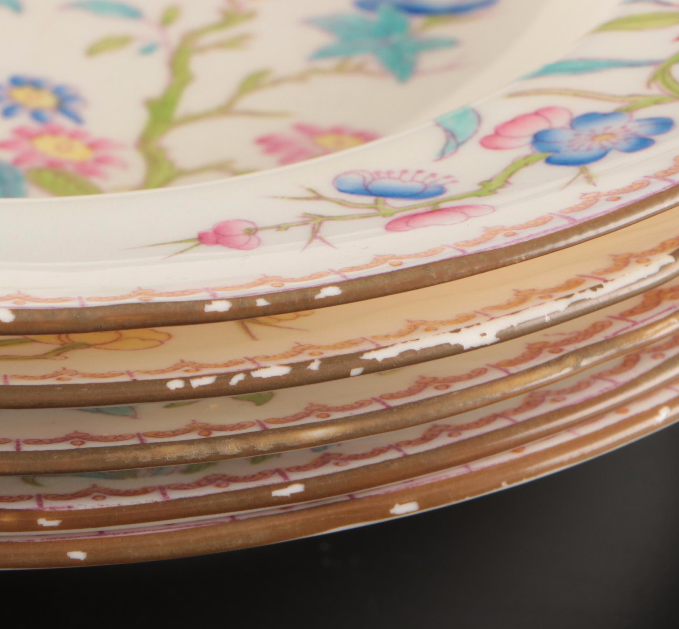 Minton, Aynsley, Staffordshire and More Floral Painted Bone China Tableware