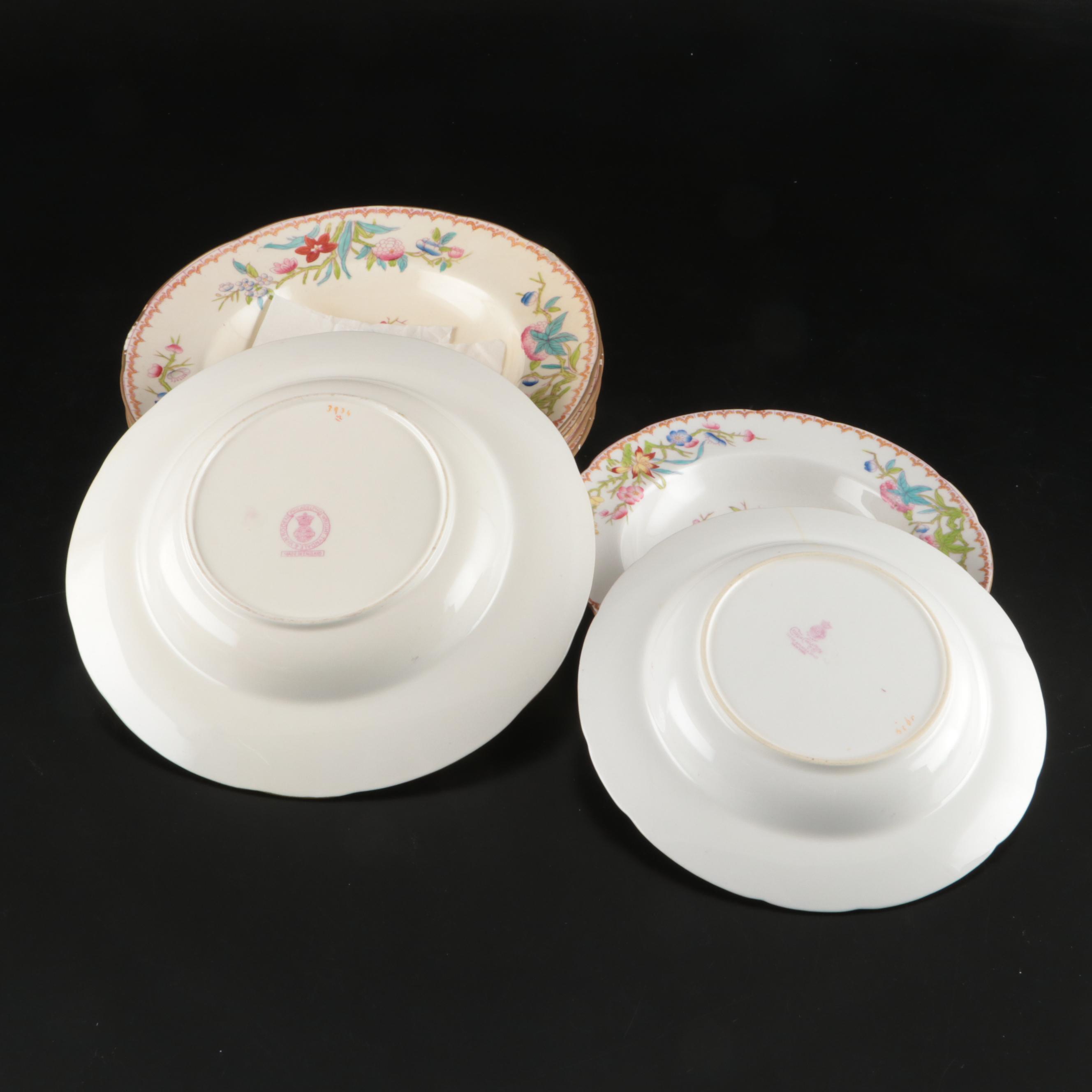 Minton, Aynsley, Staffordshire and More Floral Painted Bone China Tableware