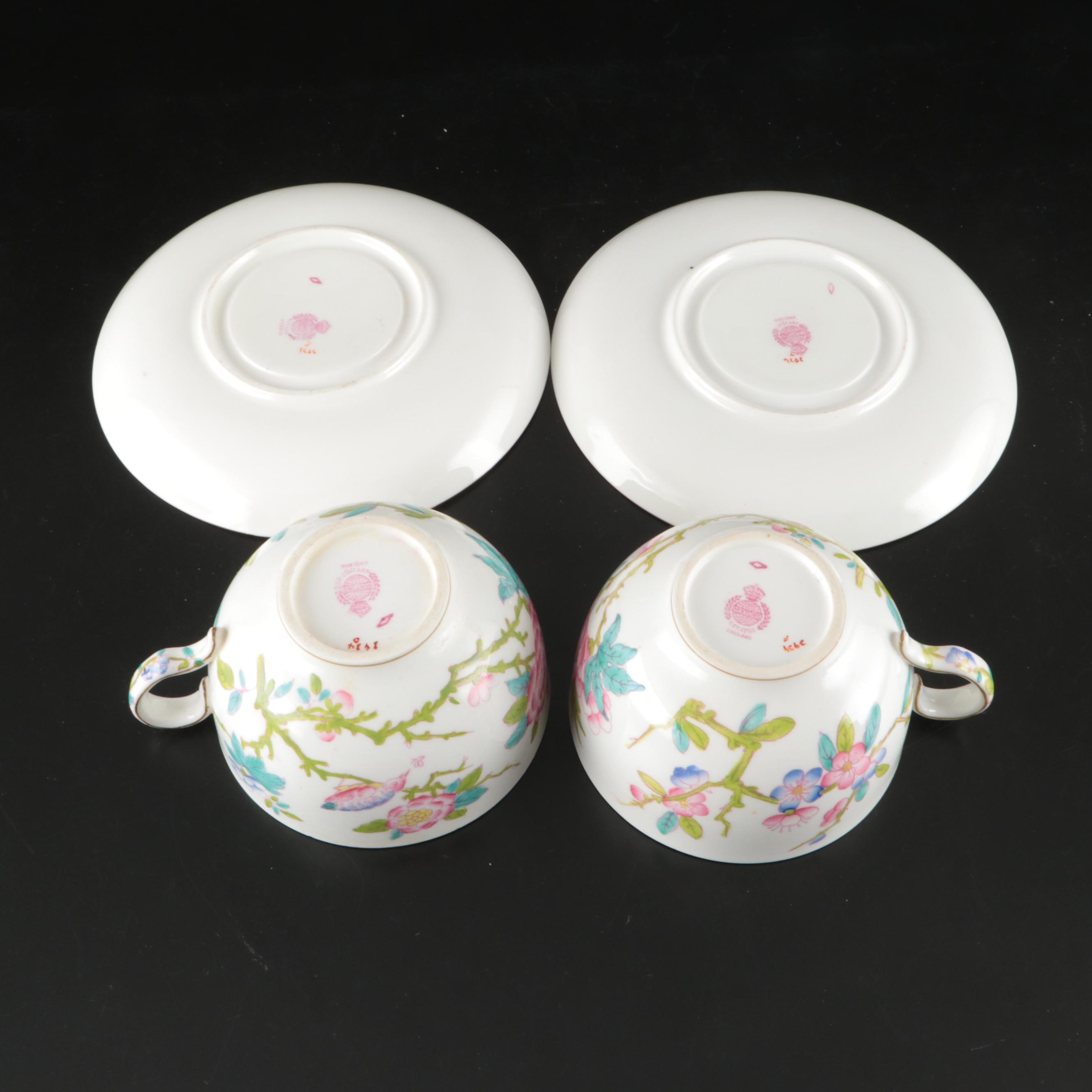 Minton, Aynsley, Staffordshire and More Floral Painted Bone China Tableware