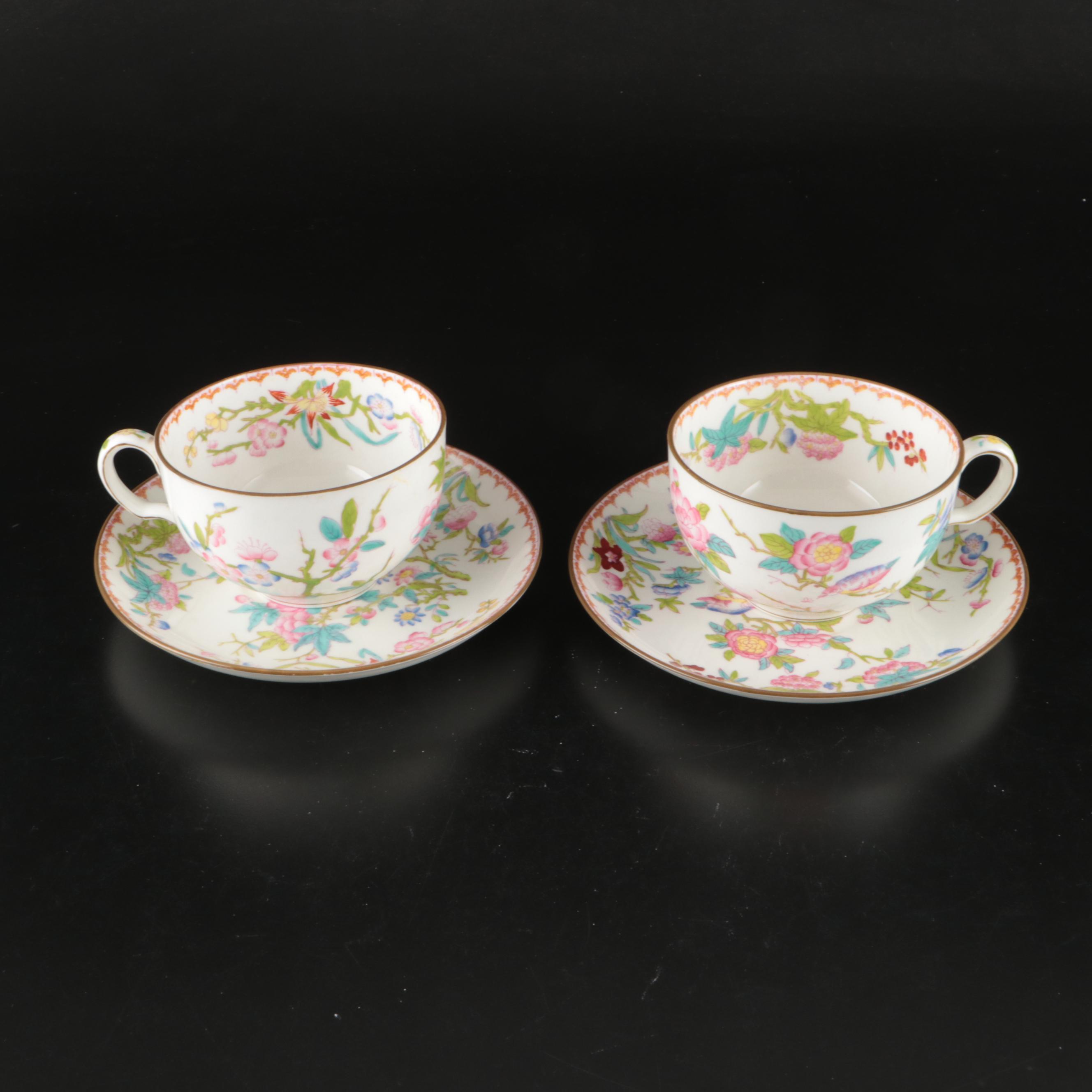 Minton, Aynsley, Staffordshire and More Floral Painted Bone China Tableware