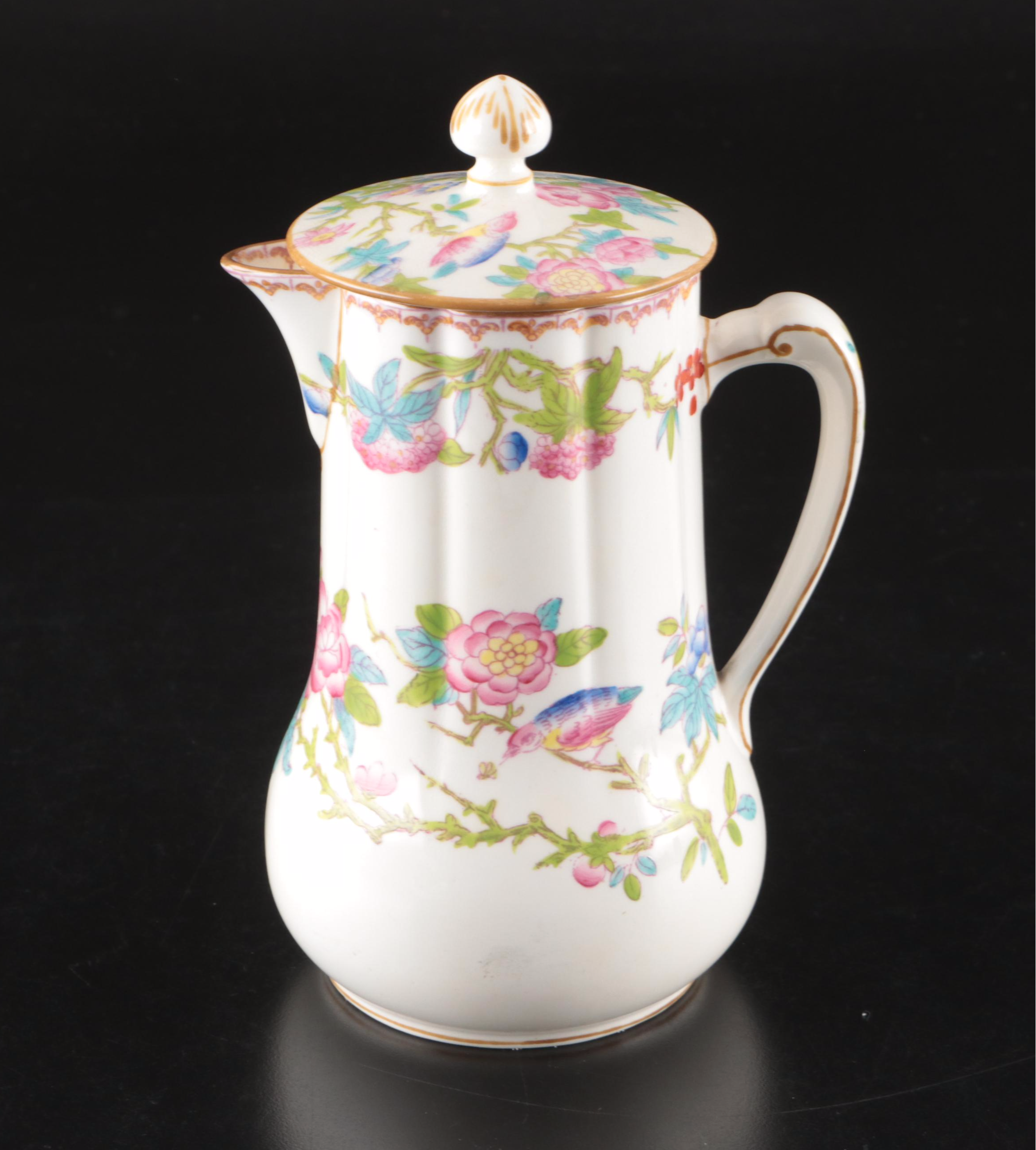 Minton, Aynsley, Staffordshire and More Floral Painted Bone China Tableware