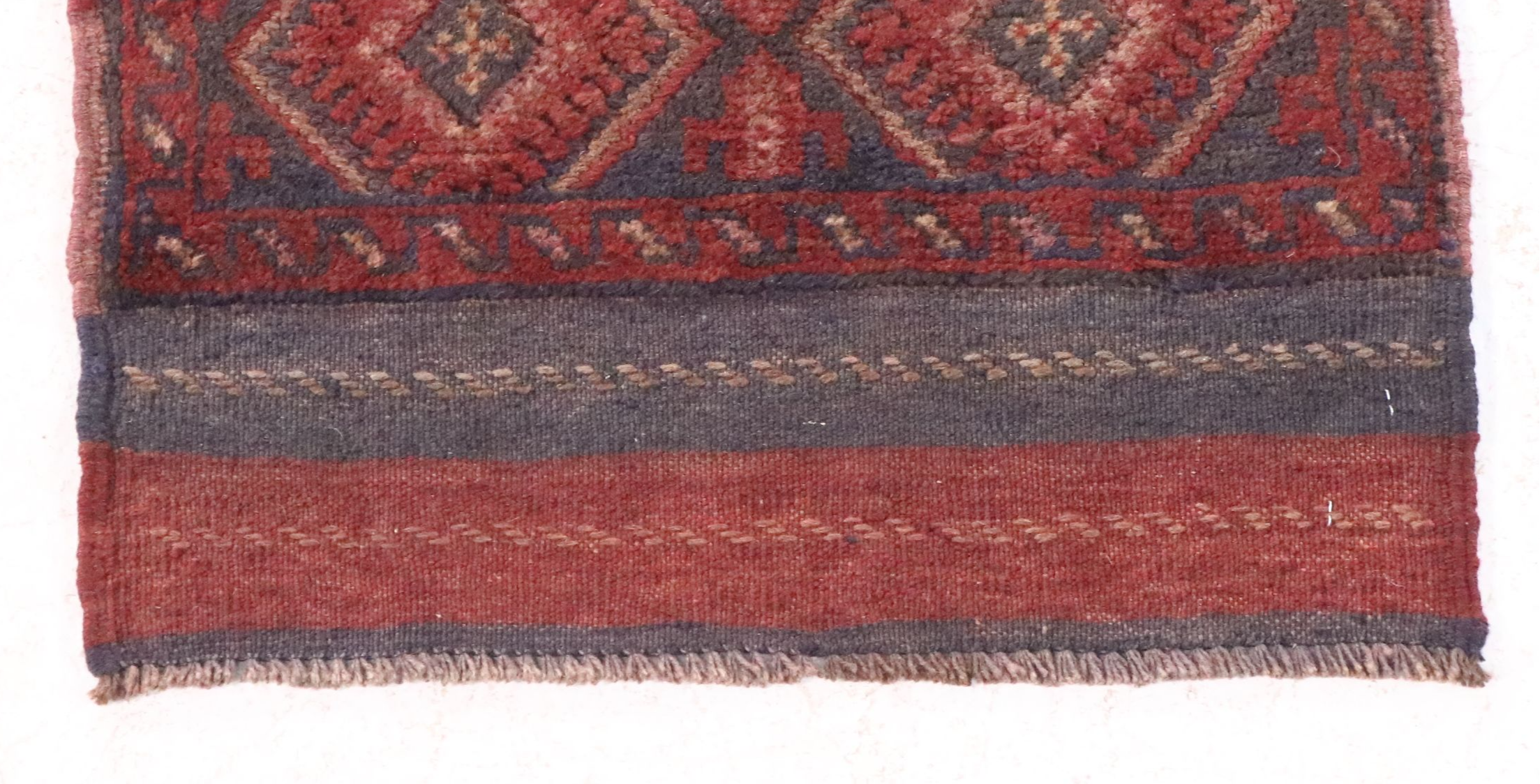 2' x 7'11 Handwoven Afghan Mashwani Carpet Runner