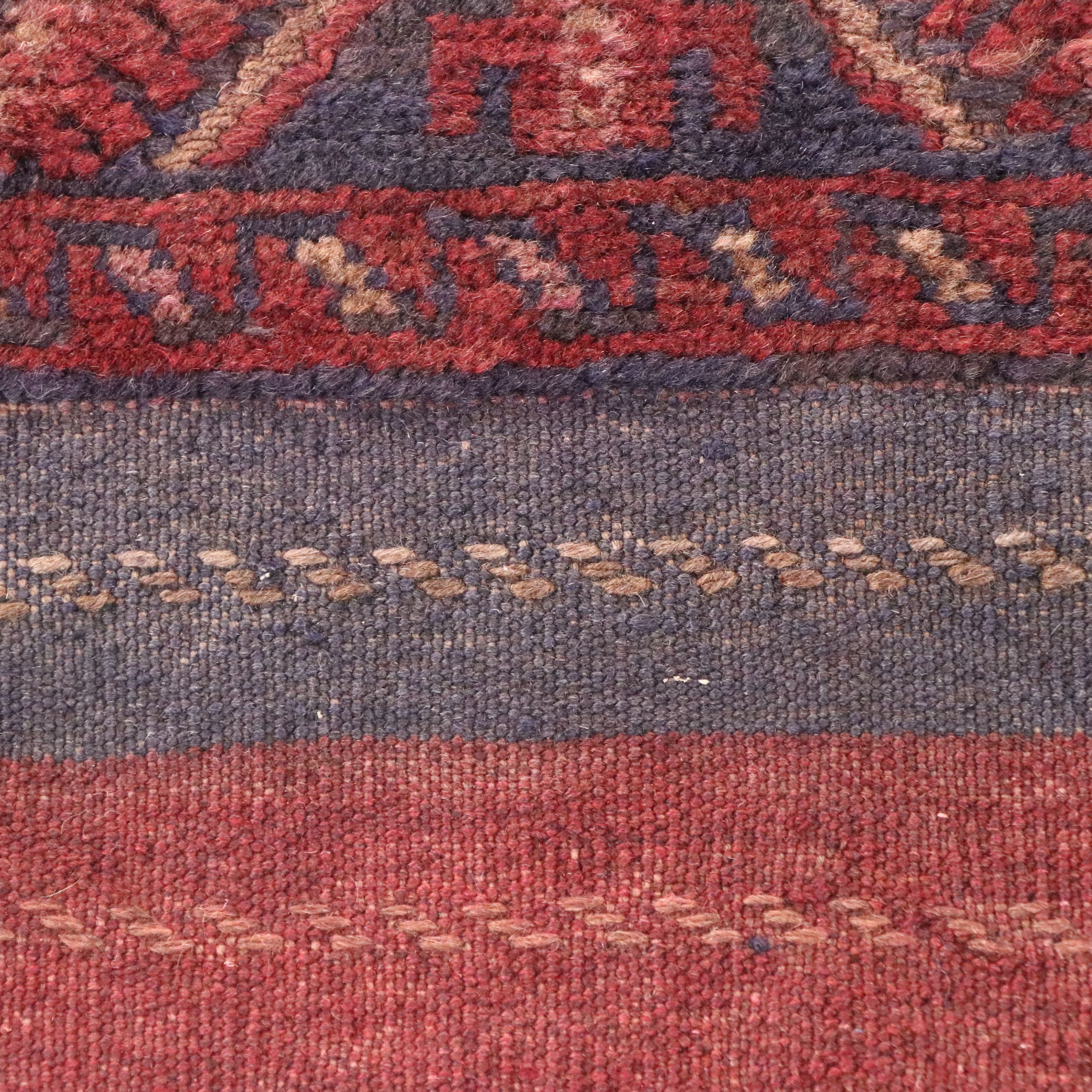 2' x 7'11 Handwoven Afghan Mashwani Carpet Runner